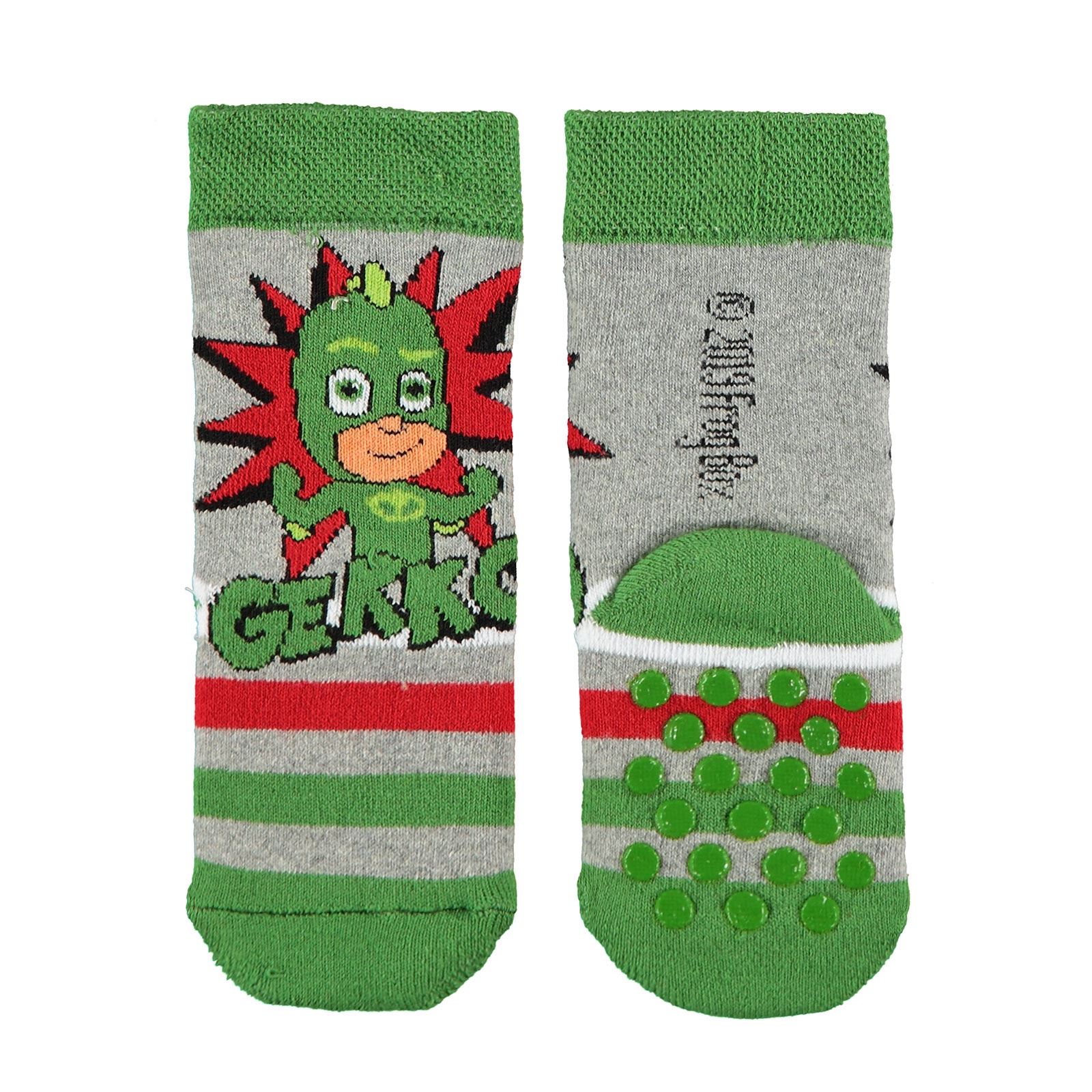 Pjmasks Havlu Soket Çorap 3-7 Yaş Yeşil
