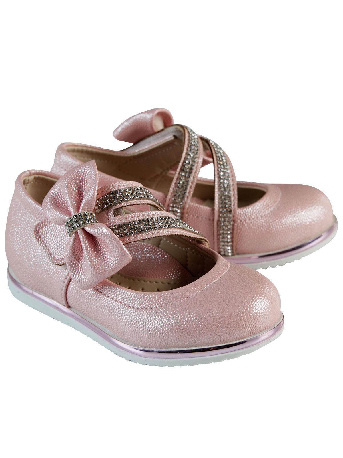 Missiva Kız Çocuk Babet Ayakkabı 21-25 Numara Pudra Pembe