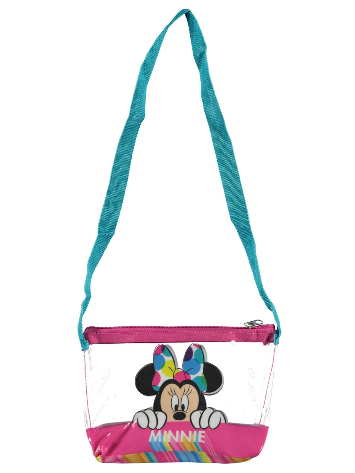 Minnie Mouse Kız Çocuk  Süs Çantası Fuşya