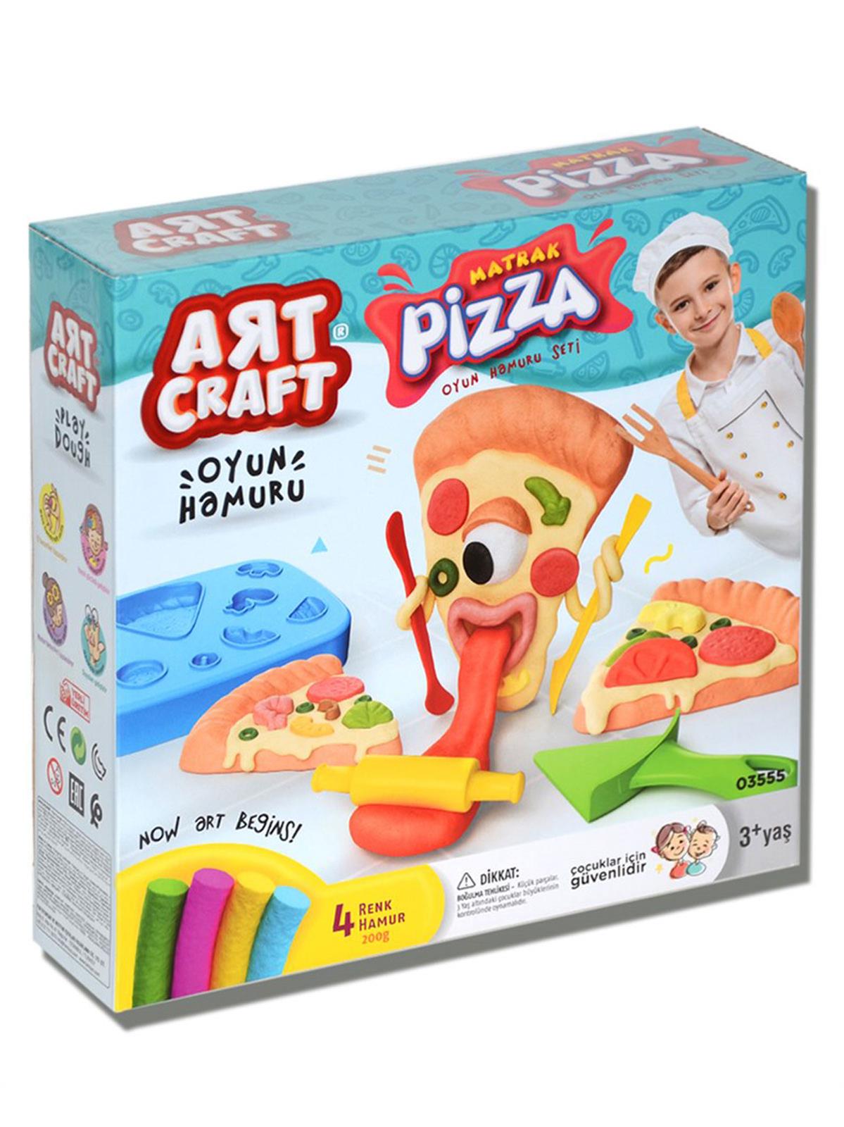 Art Craft Matrak Pizza Oyun Hamuru Seti 200 Gr