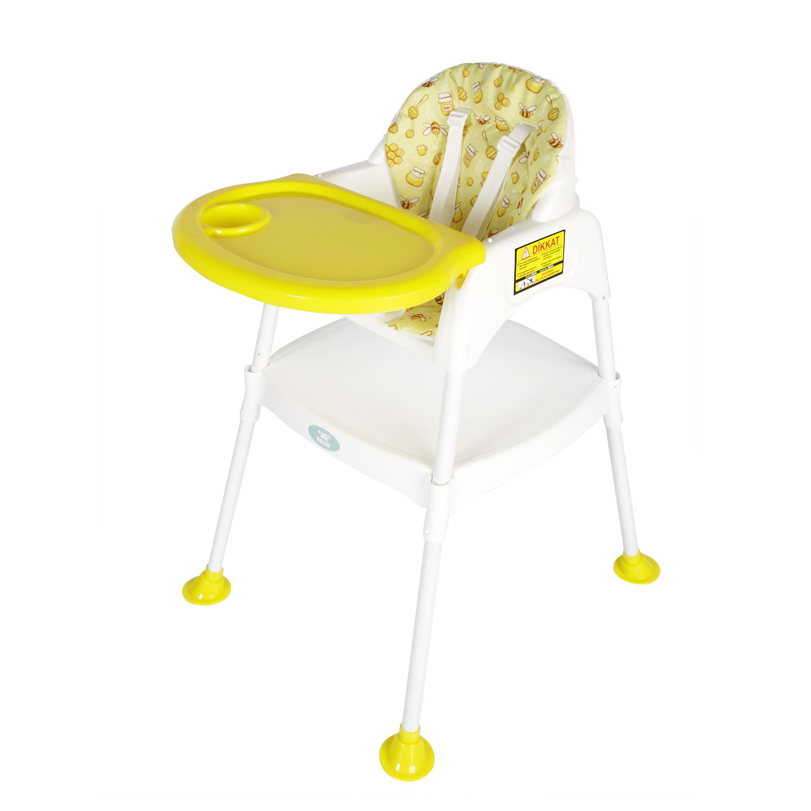 Kujju Minderli Mama Sandalyesi Sarı