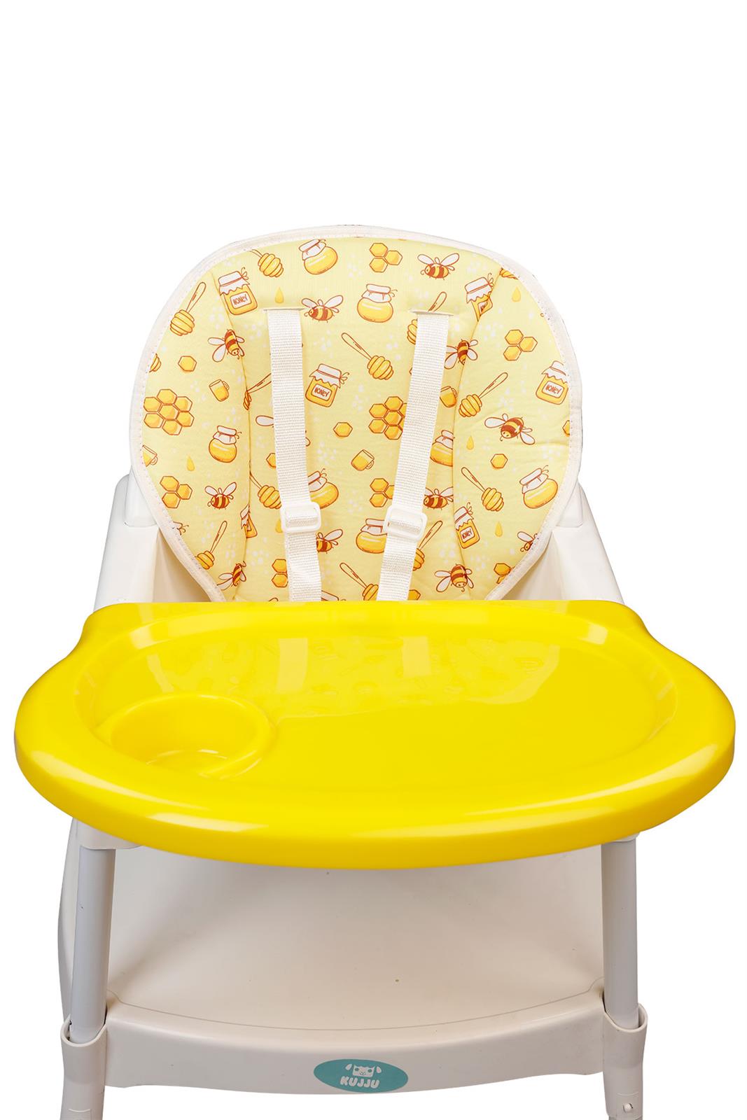 Kujju Minderli Mama Sandalyesi Sarı