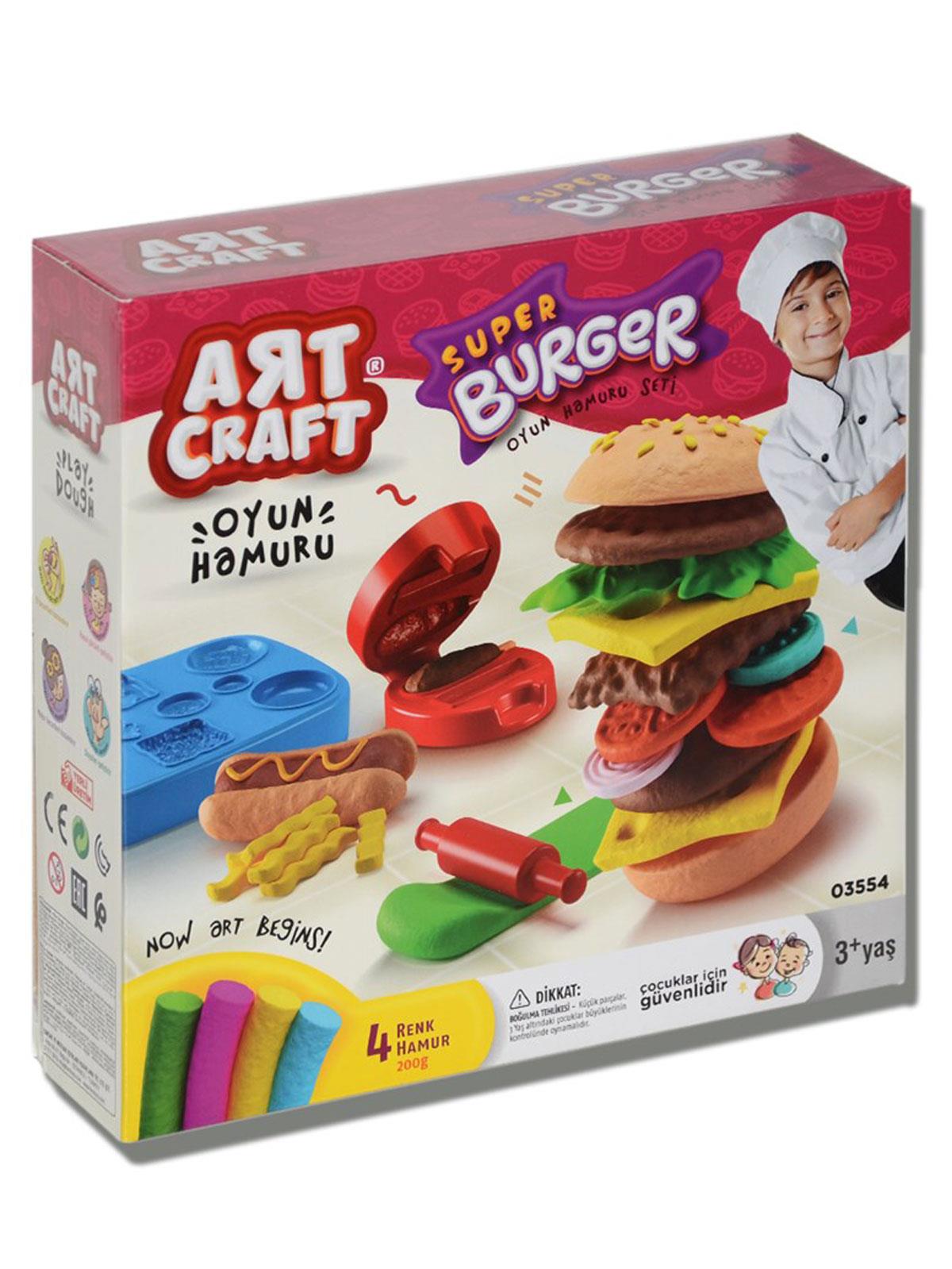 Art Craft Süper Burger Oyun Hamuru Seti 200 Gr