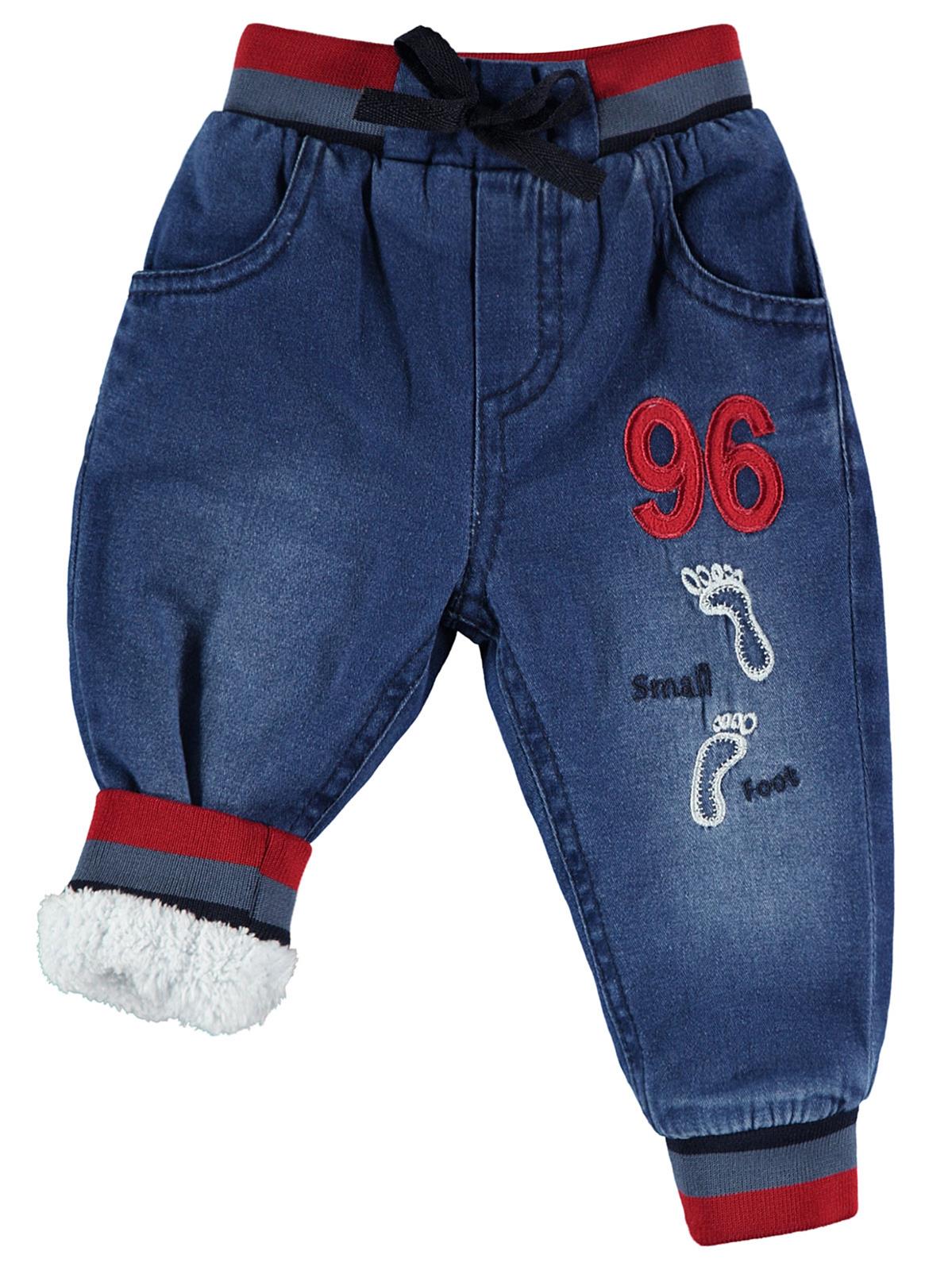 Civil Baby Erkek Bebek Kot Pantolon 6-18 Ay Mavi