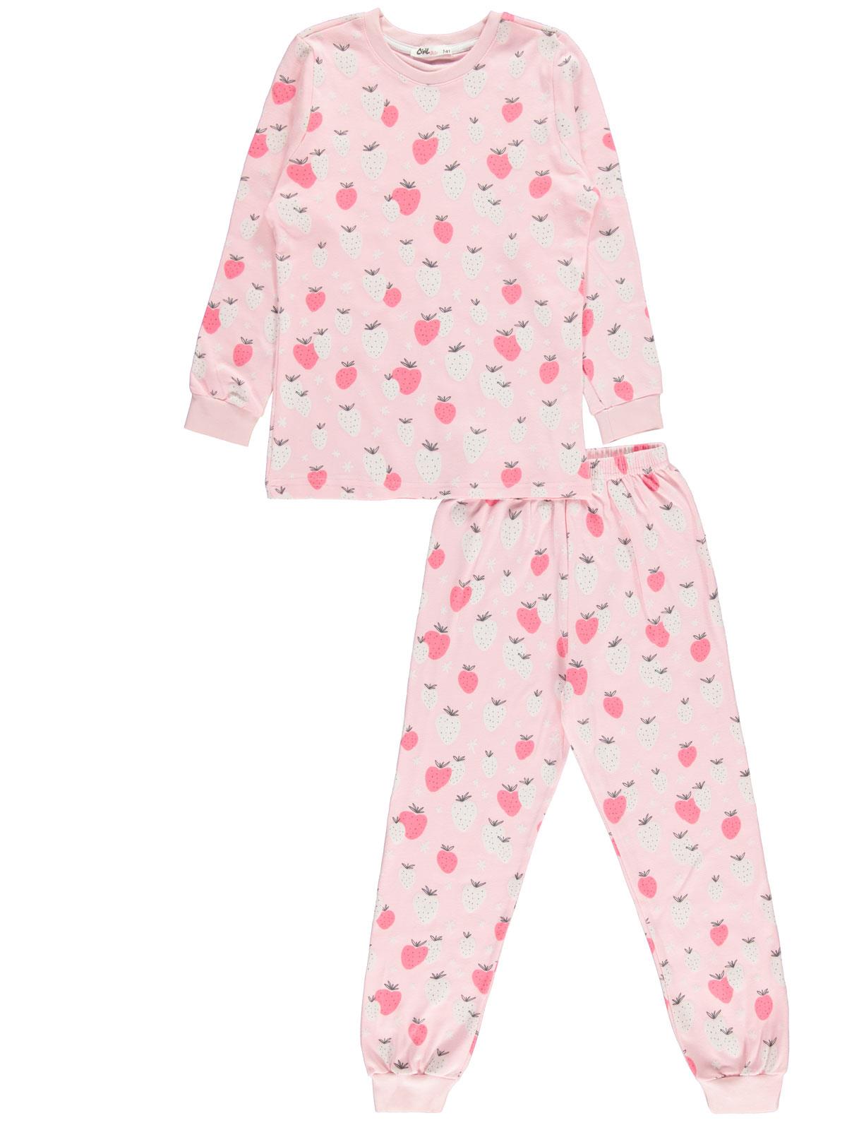 Civil Girls Kız Çocuk Pijama Takımı 6-9 Yaş Pembe