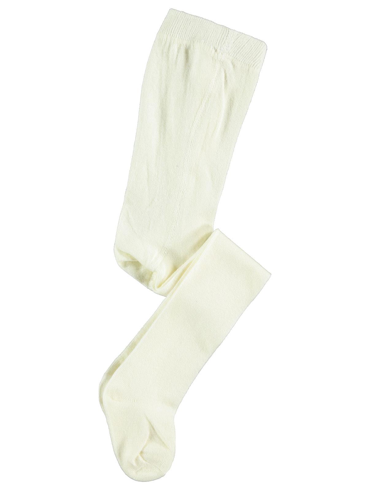 Melix Kız Çocuk Külotlu Çorap 2-6 Yaş Ekru