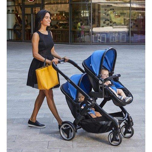 Chicco Fully Twin Ikiz Bebek Arabası Füme