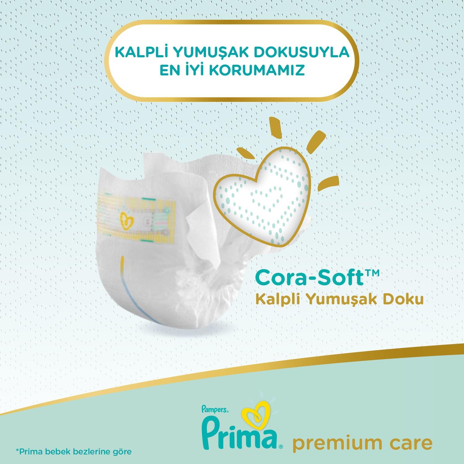 Prima Premium Care 6 Beden Bebek Bezi Extra Large Fırsat Paketi 62 Adet