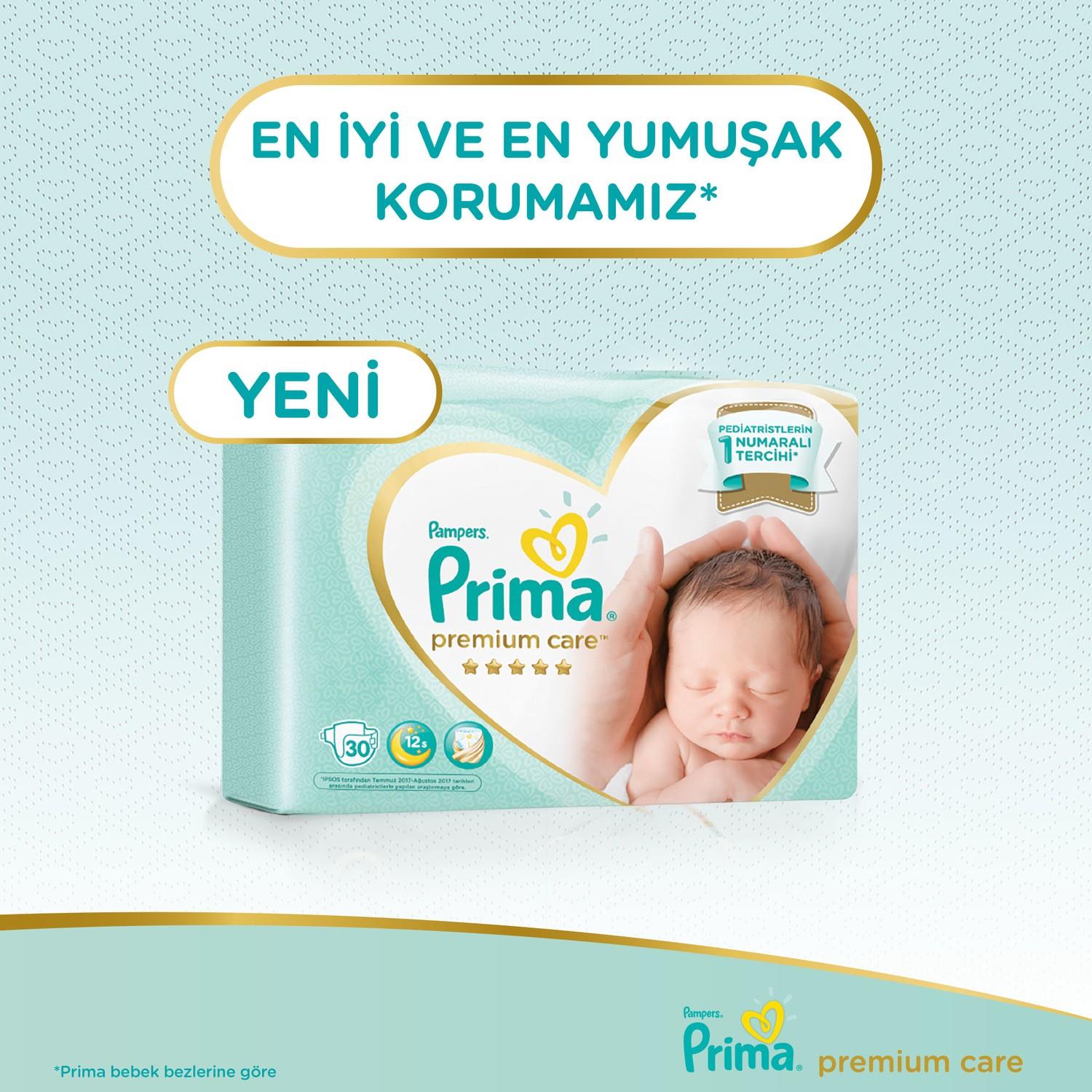 Prima Premium Care 6 Beden Bebek Bezi Extra Large Fırsat Paketi 62 Adet