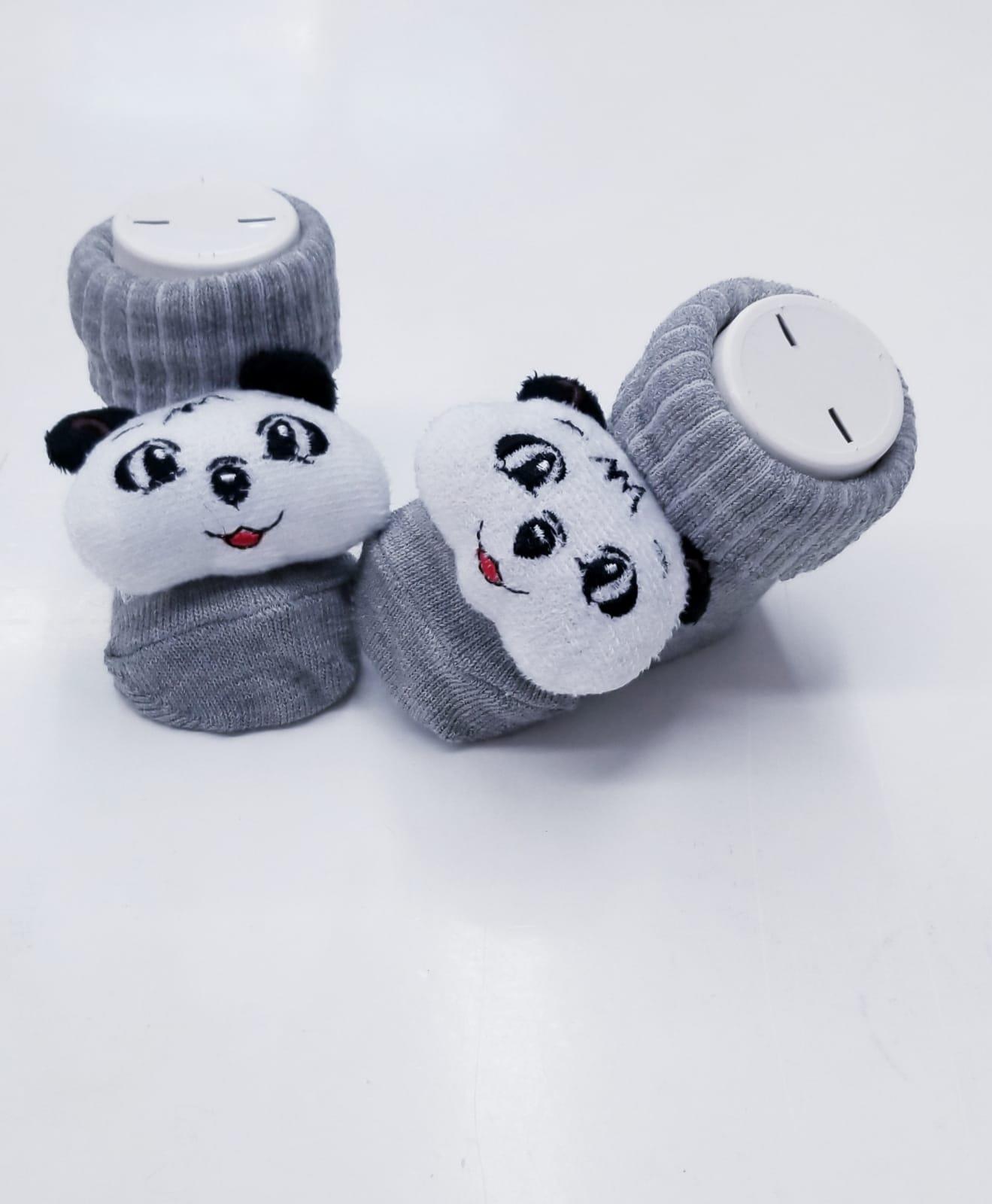 Lava Baby Bumbo 0-3 Ay Bebek Çorabı Füme