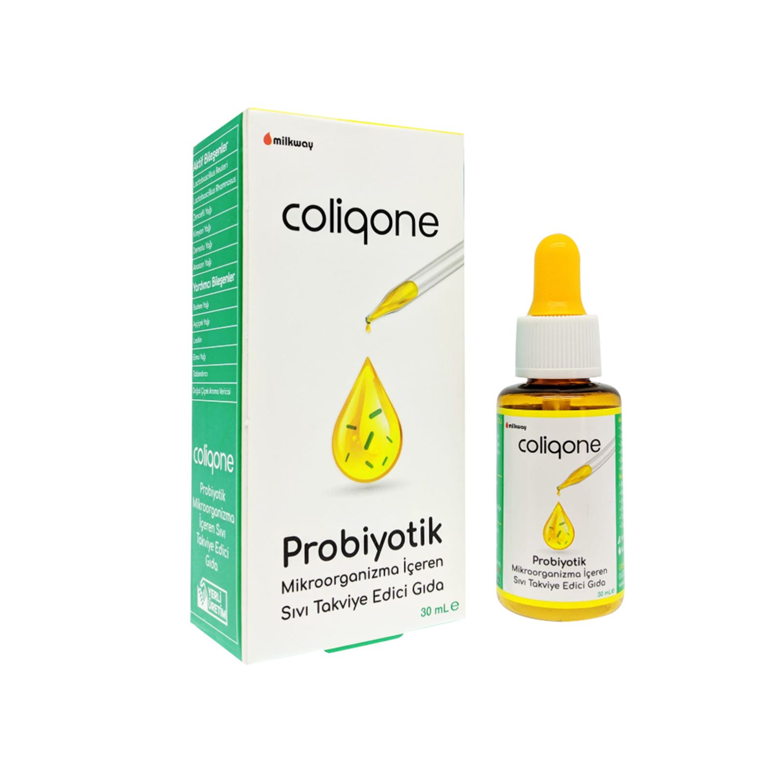 Coligone Probiyotik Sıvı Takviye Edici Gıda Damla 30ml