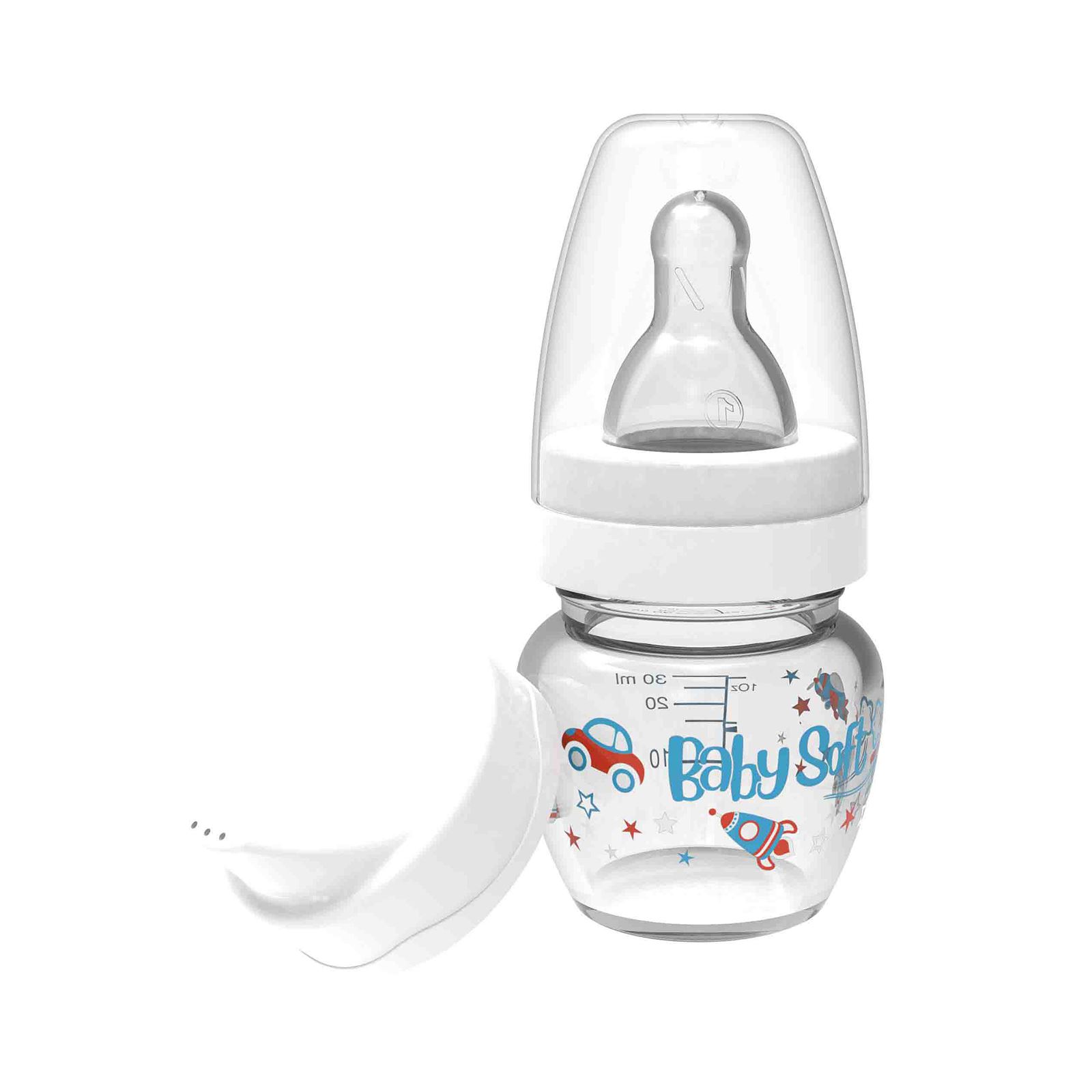 Baby Soft Mini Cam Alıştırma Seti 30 ml 0+ Ay Beyaz