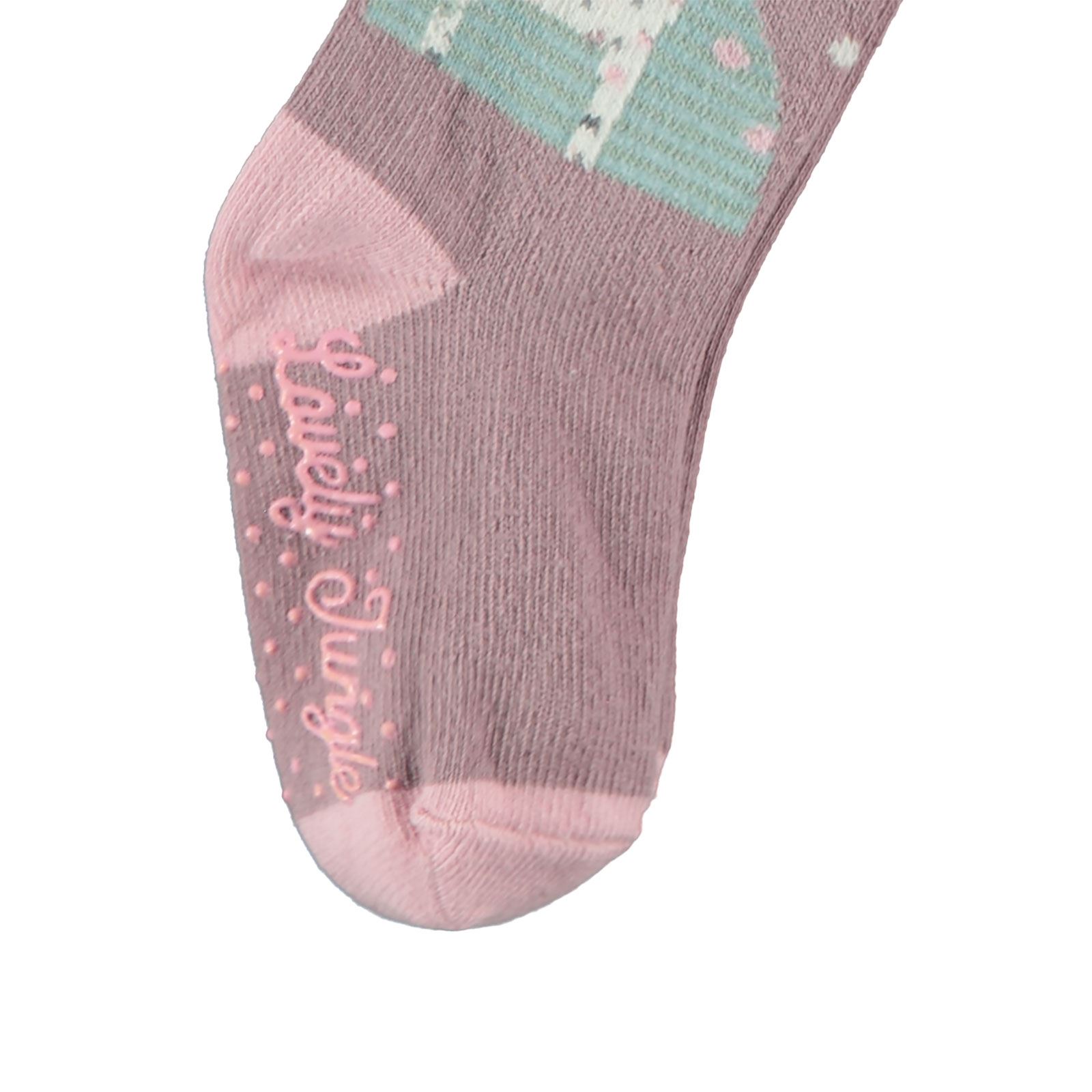 Katamino Kız Bebek Külotlu Çorap 0-18 Ay Mürdüm