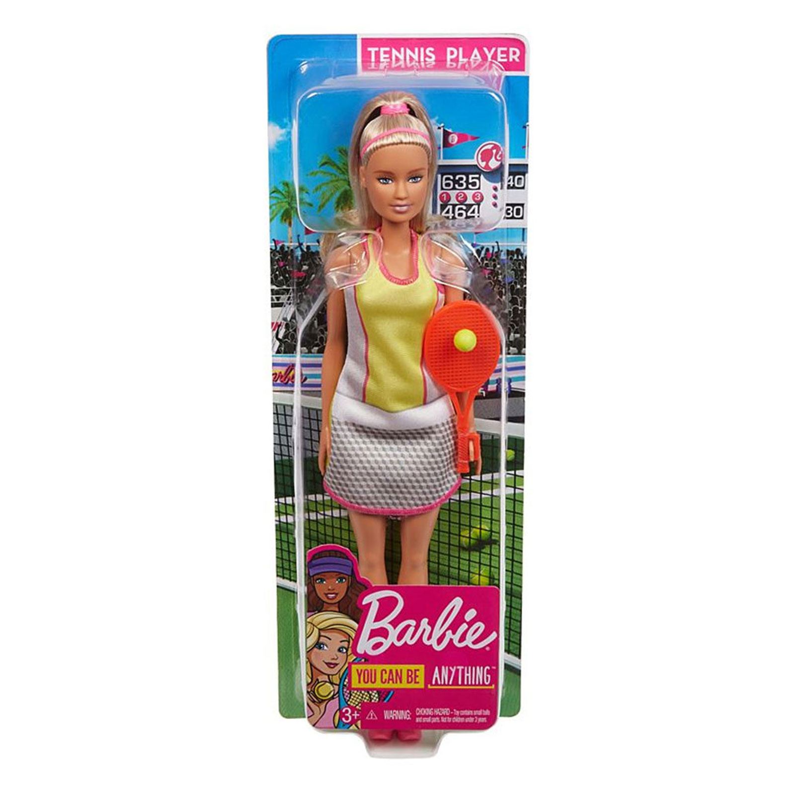 Barbie Kariyer Bebekleri Tenis Oyuncusu