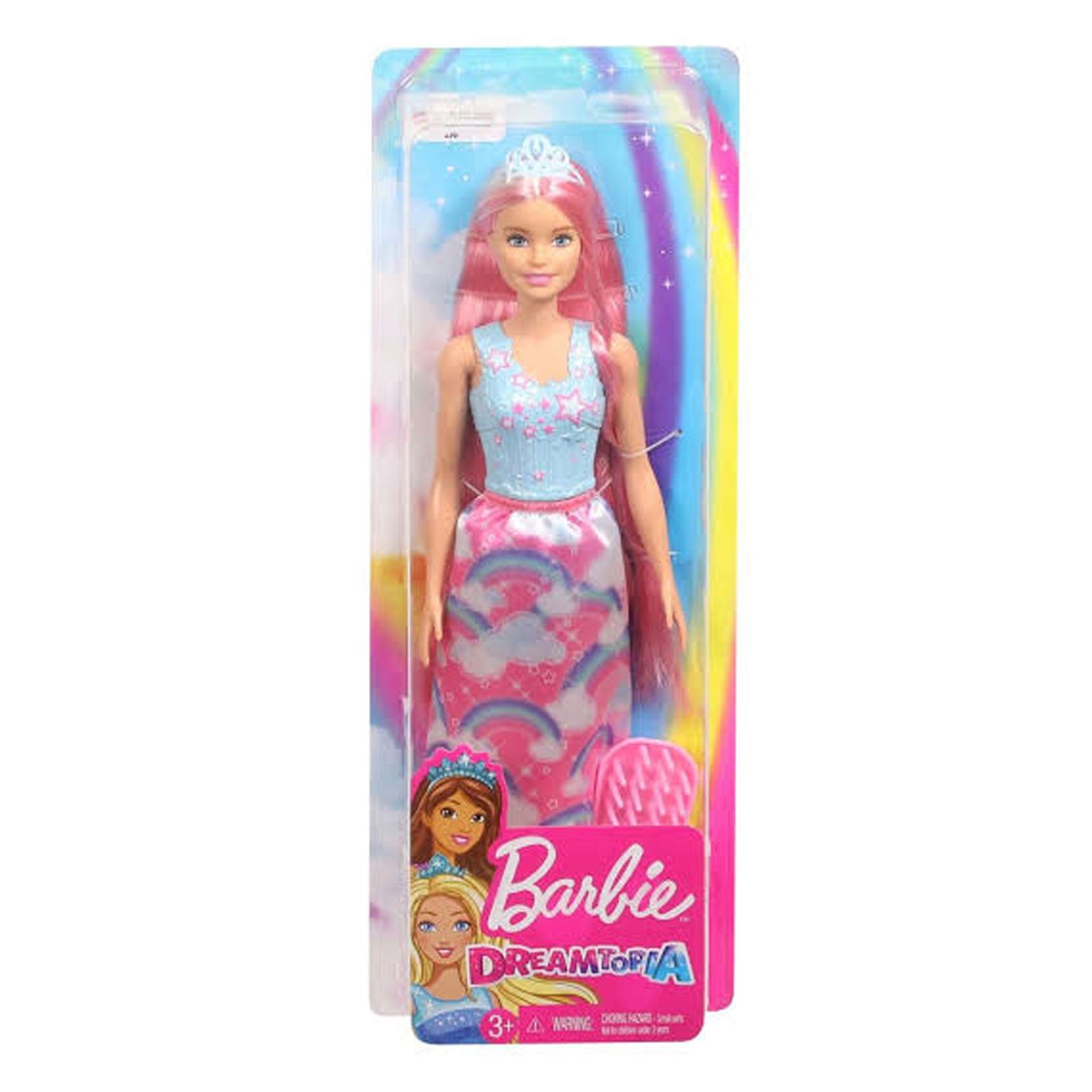 Barbie Dreamtopıa Uzun Saçlı Prenses Pembe