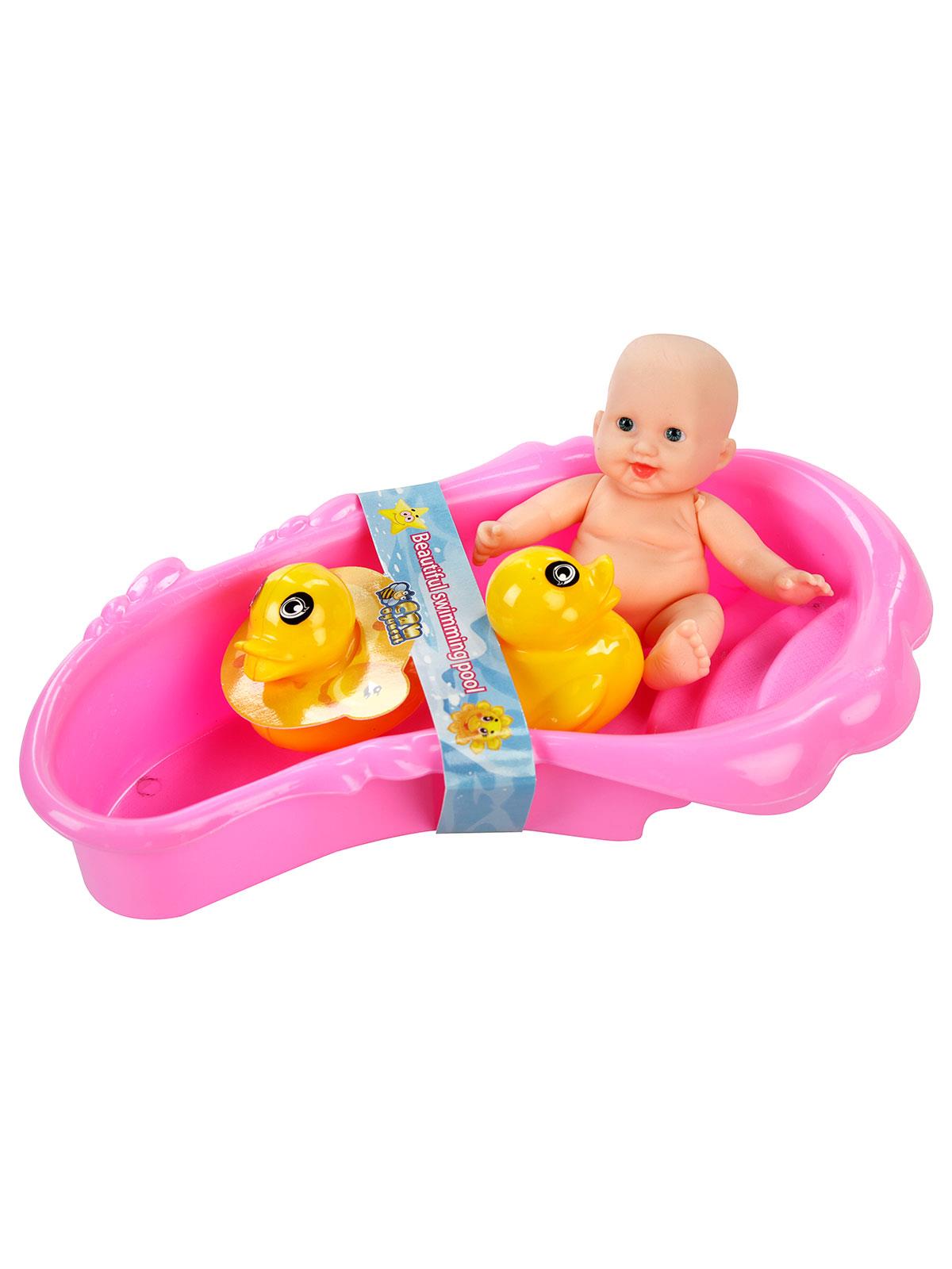 Can Oyuncak Havuzlu Bebek 12+ Ay Pembe