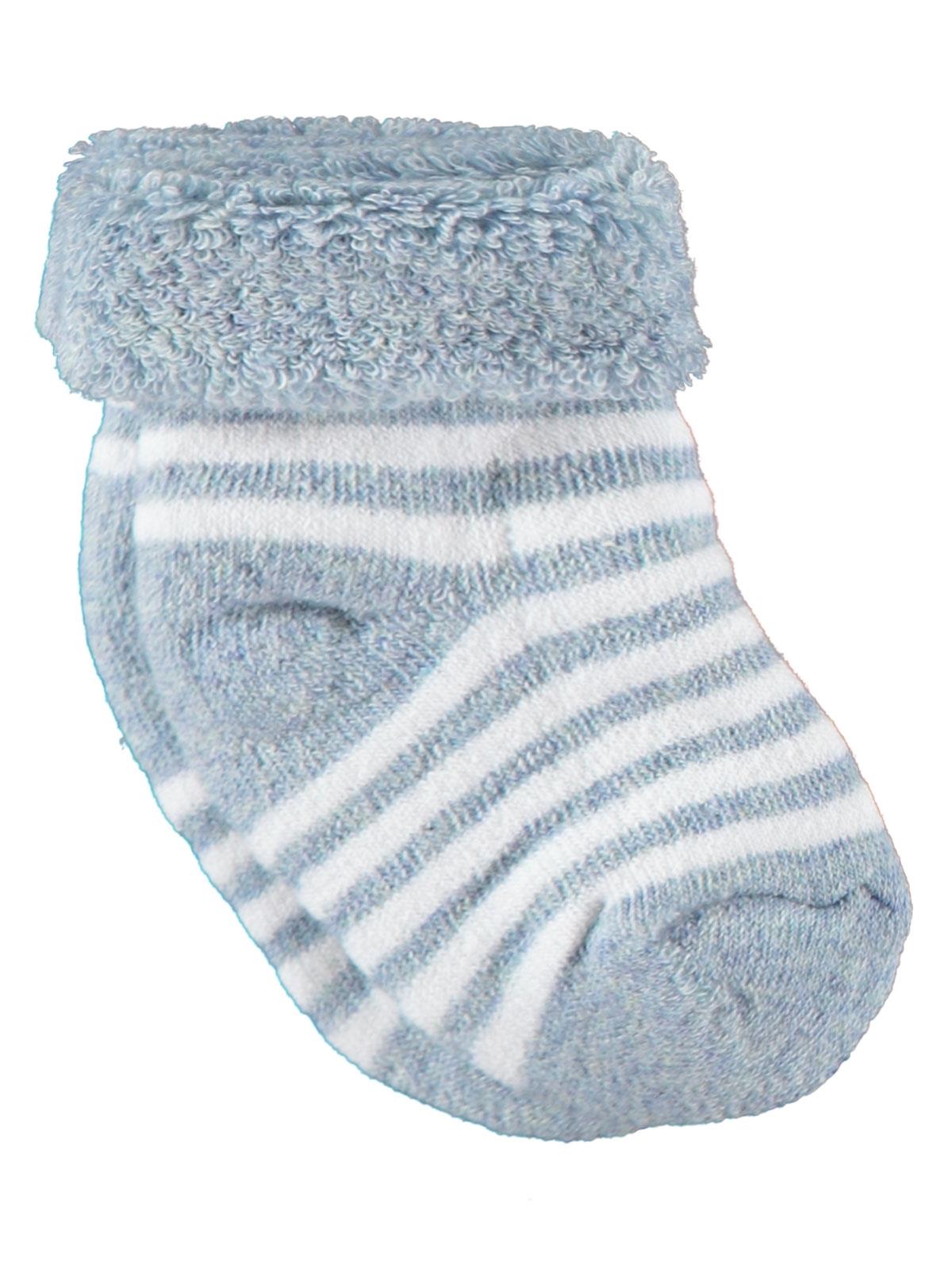 Olay Erkek Bebek Havlu Çorap 6-36 Ay Mavi