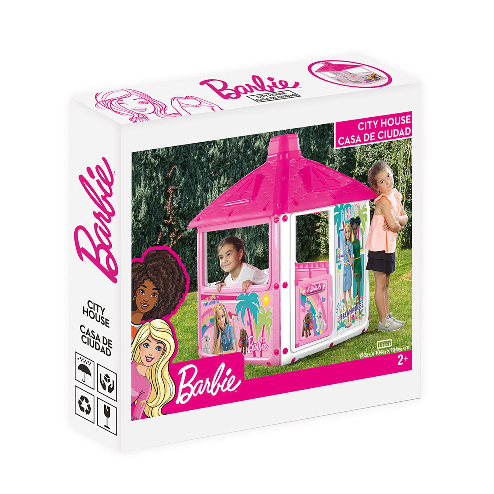 Barbie Büyük Oyun Evi Pembe