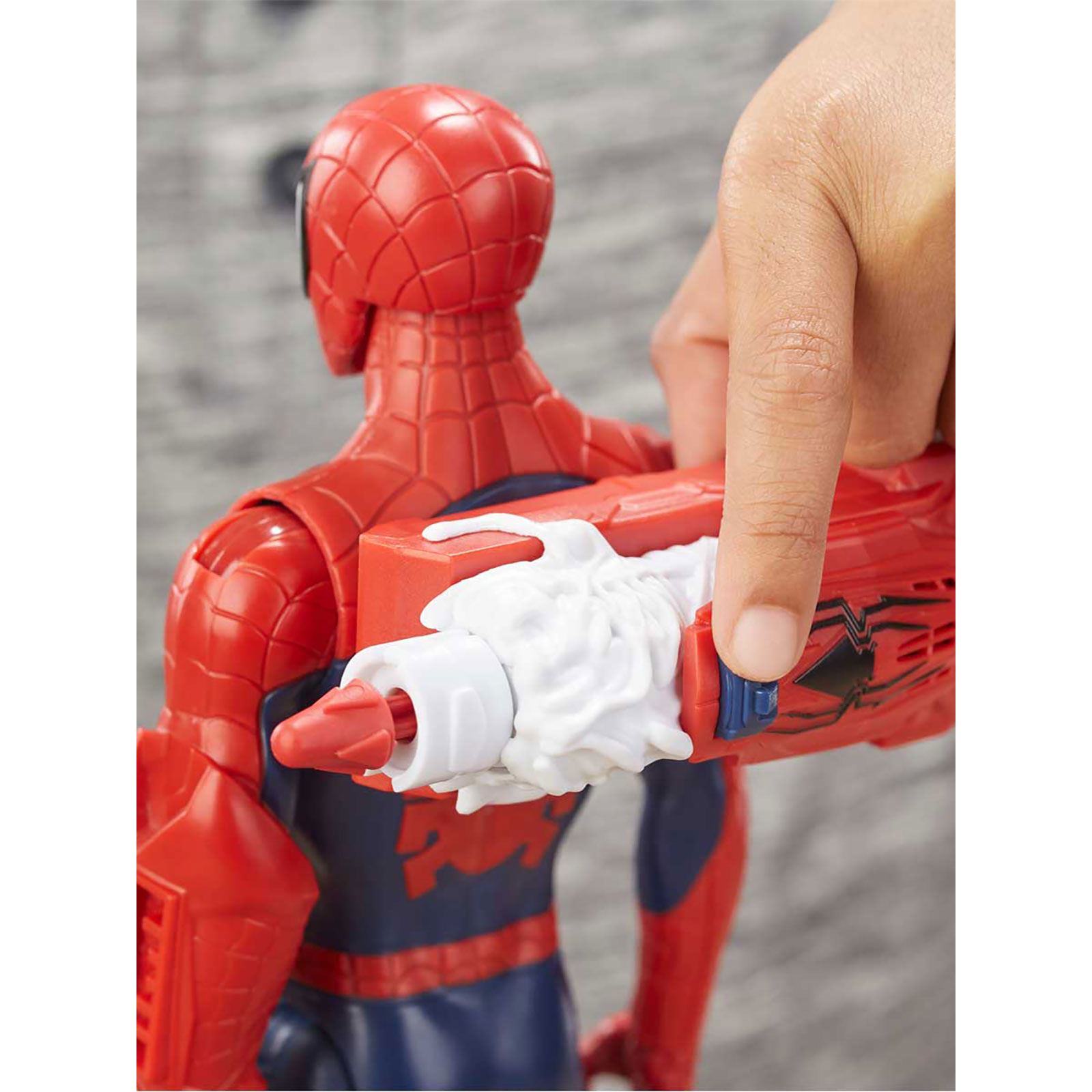Spiderman Titan Hero Power Fx Spiderman Figür Kırmızı