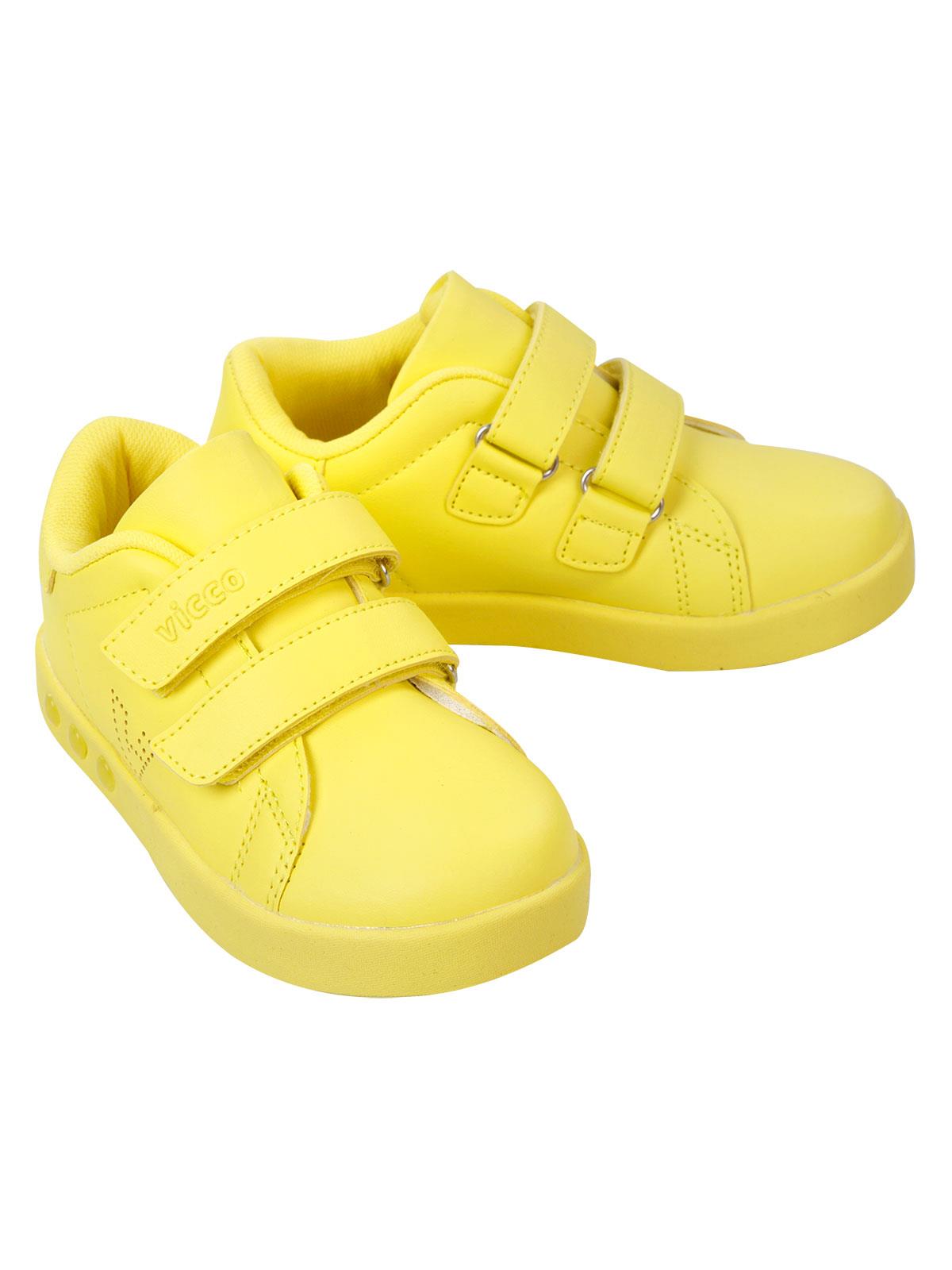 Vicco Çocuk Işıklı Spor Ayakkabıı 26-30 Numara Sarı