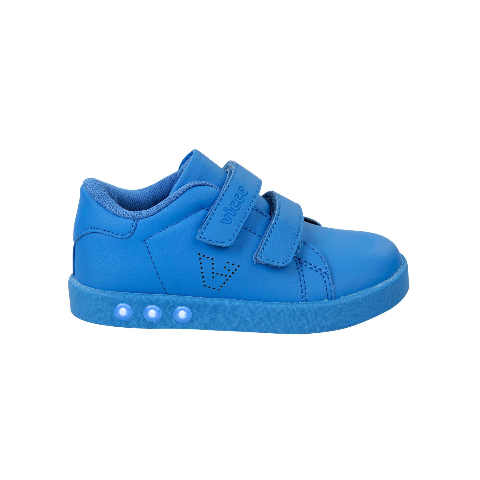 Vicco Çocuk Işıklı Spor Ayakkabıı 26-30 Numara Saks Mavisi