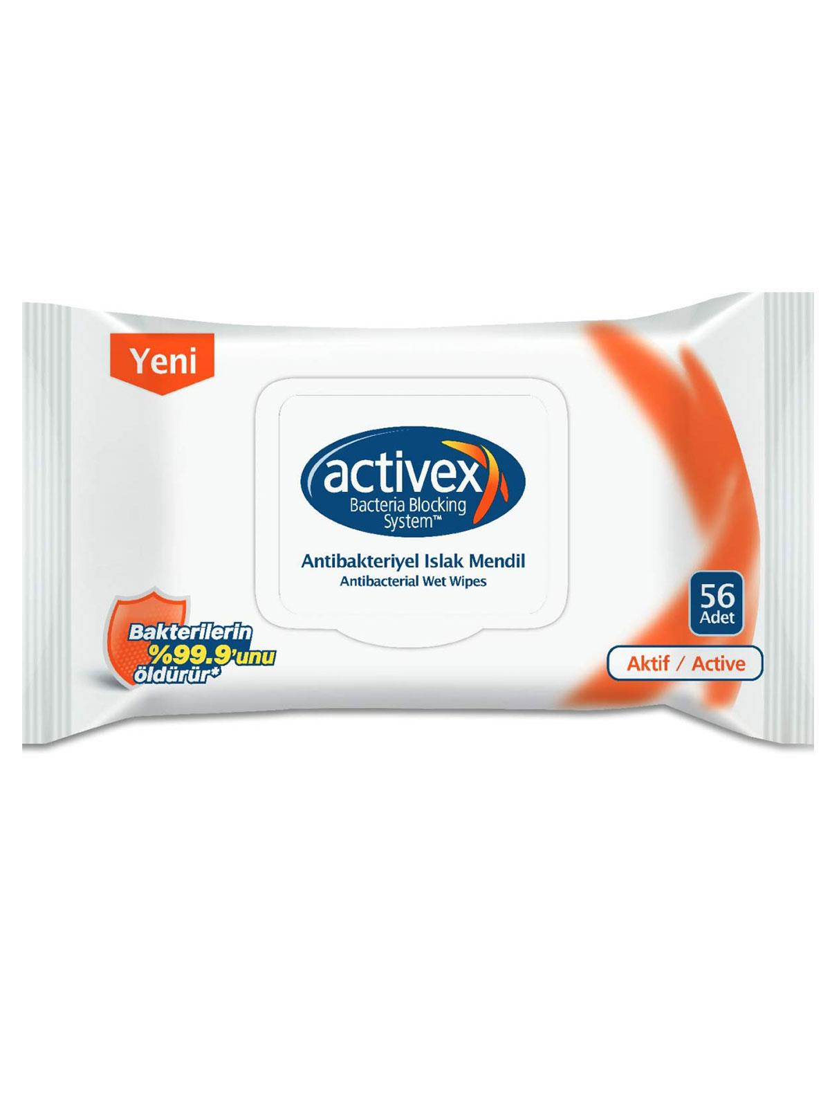 Activex Antibakteriyel Islak Havlu Aktif 56 Yaprak
