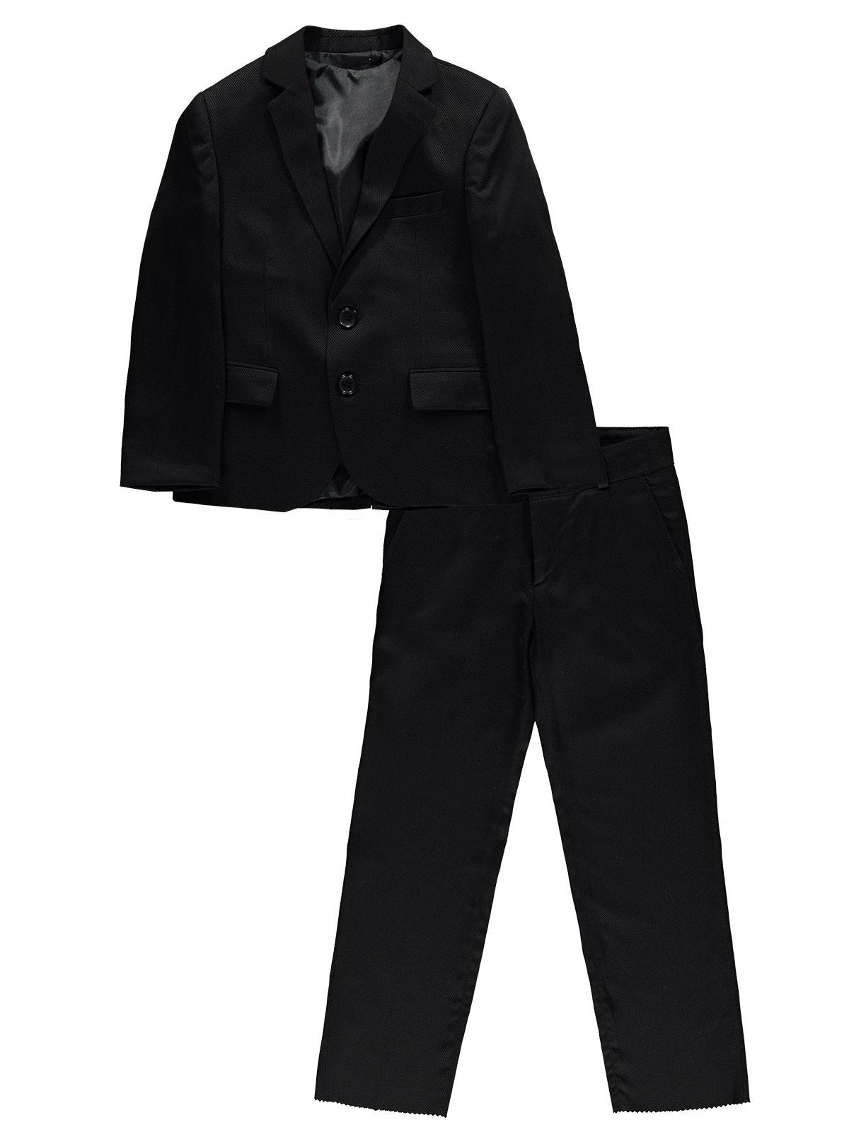 Civil Class Erkek Çocuk Takım Elbise 10-13 Yaş Siyah