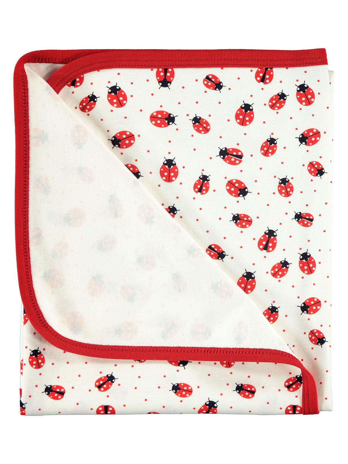 Civil Baby Kız Bebek Tek Kat Battaniye 80x90 cm Kırmızı
