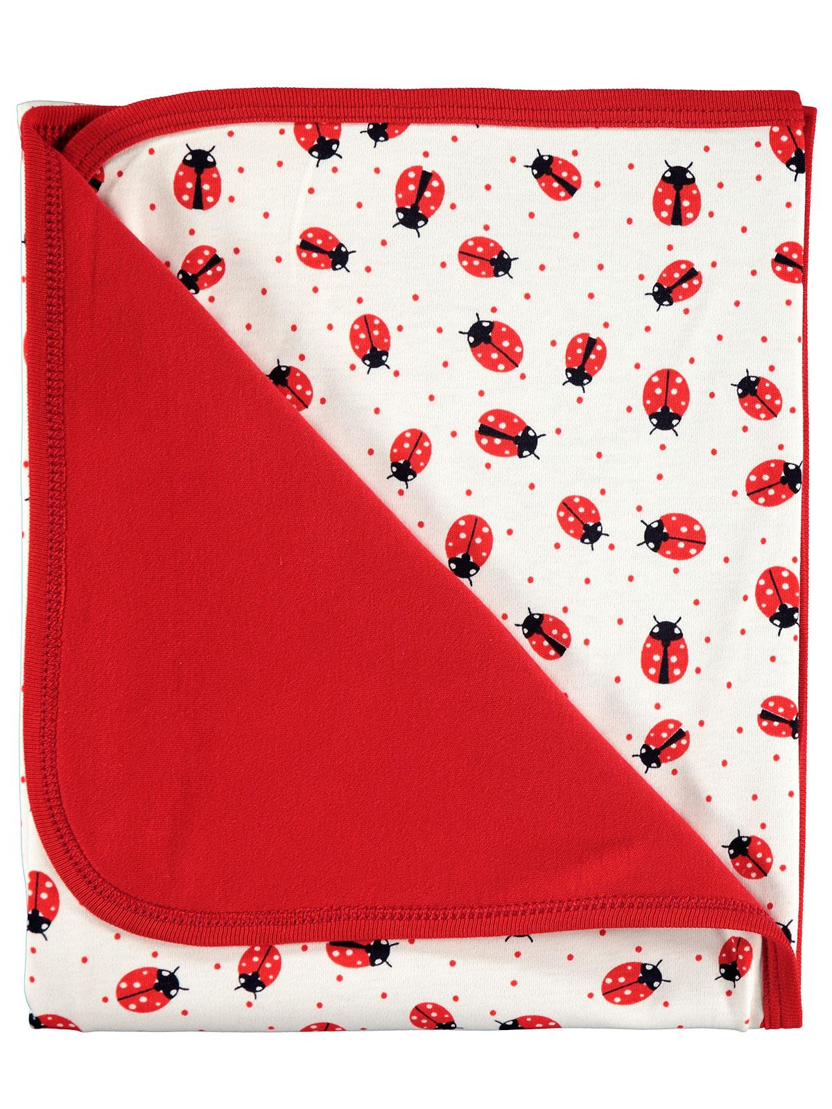 Civil Baby Kız Bebek Çift Kat Battaniye 80x90 cm Kırmızı