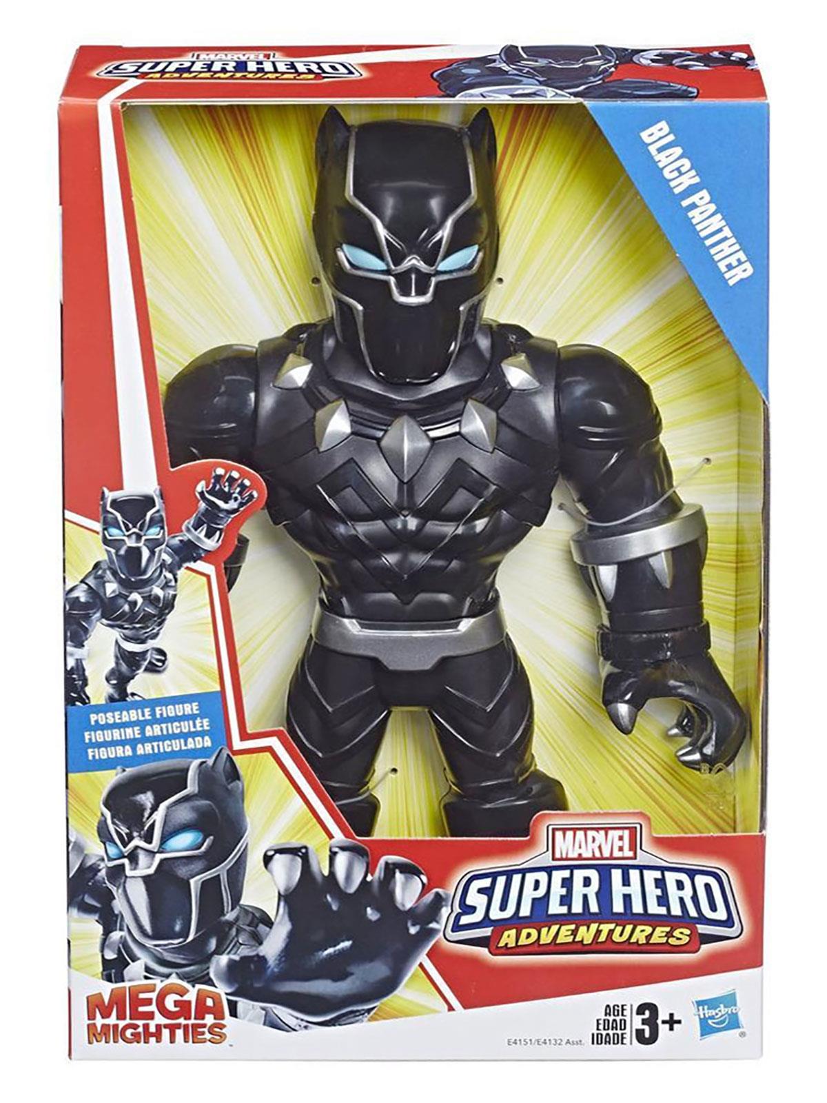Marvel Super Hero Adventures Mega Mıghtıes Black Panther Siyah