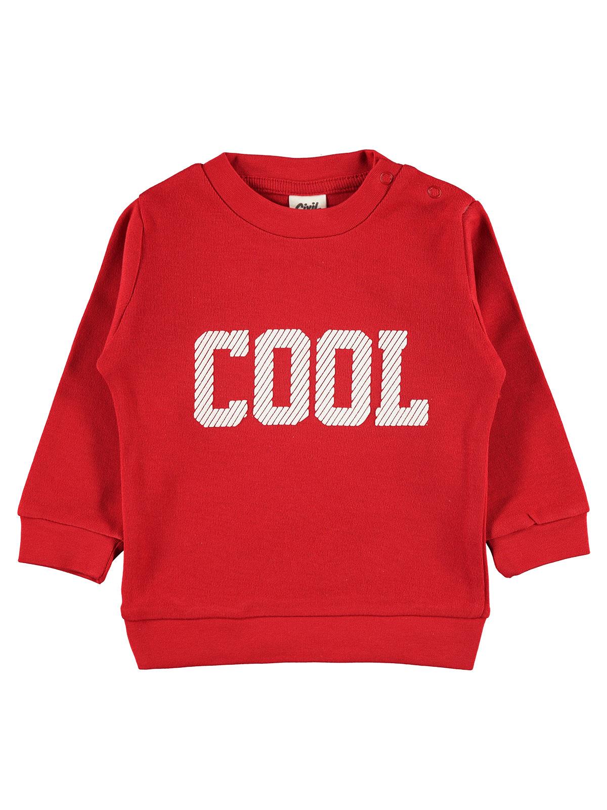 Civil Baby Bebek Sweatshirt 6-18 Ay Kırmızı