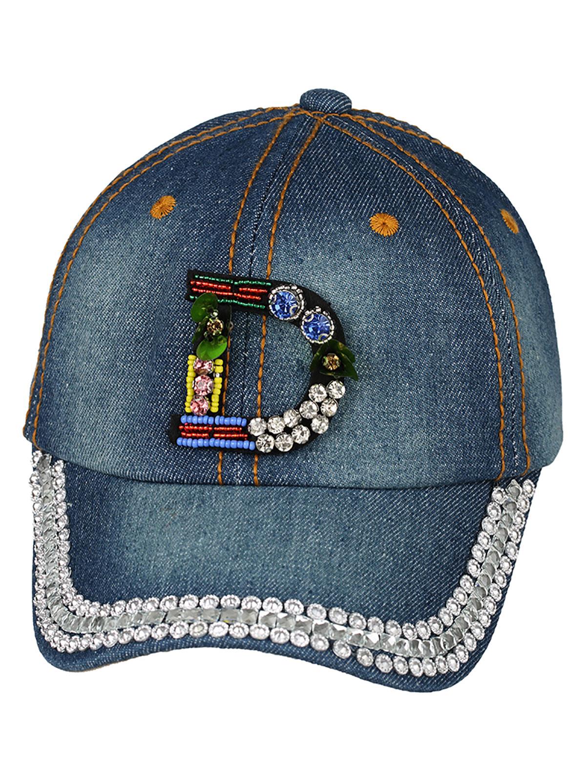 Kitti Kız Çocuk Kep Şapka 9-15 Yaş Mavi
