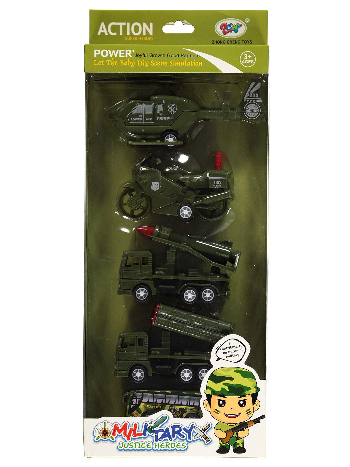 Can Oyuncak Askeri Araç Seti Yeşil