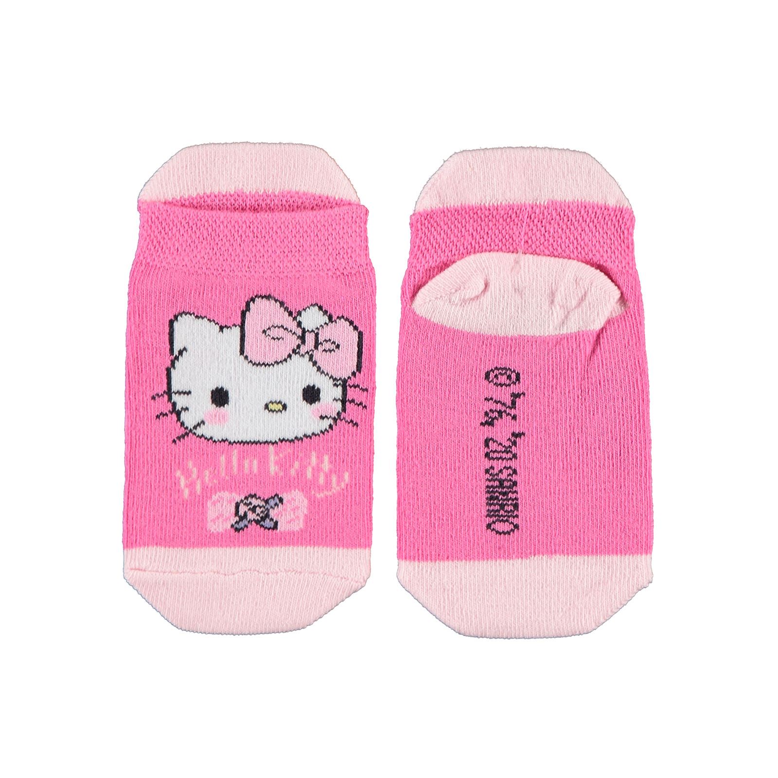 Hello Kitty Kız Çocuk Çorap 3-9 Yaş Fuşya