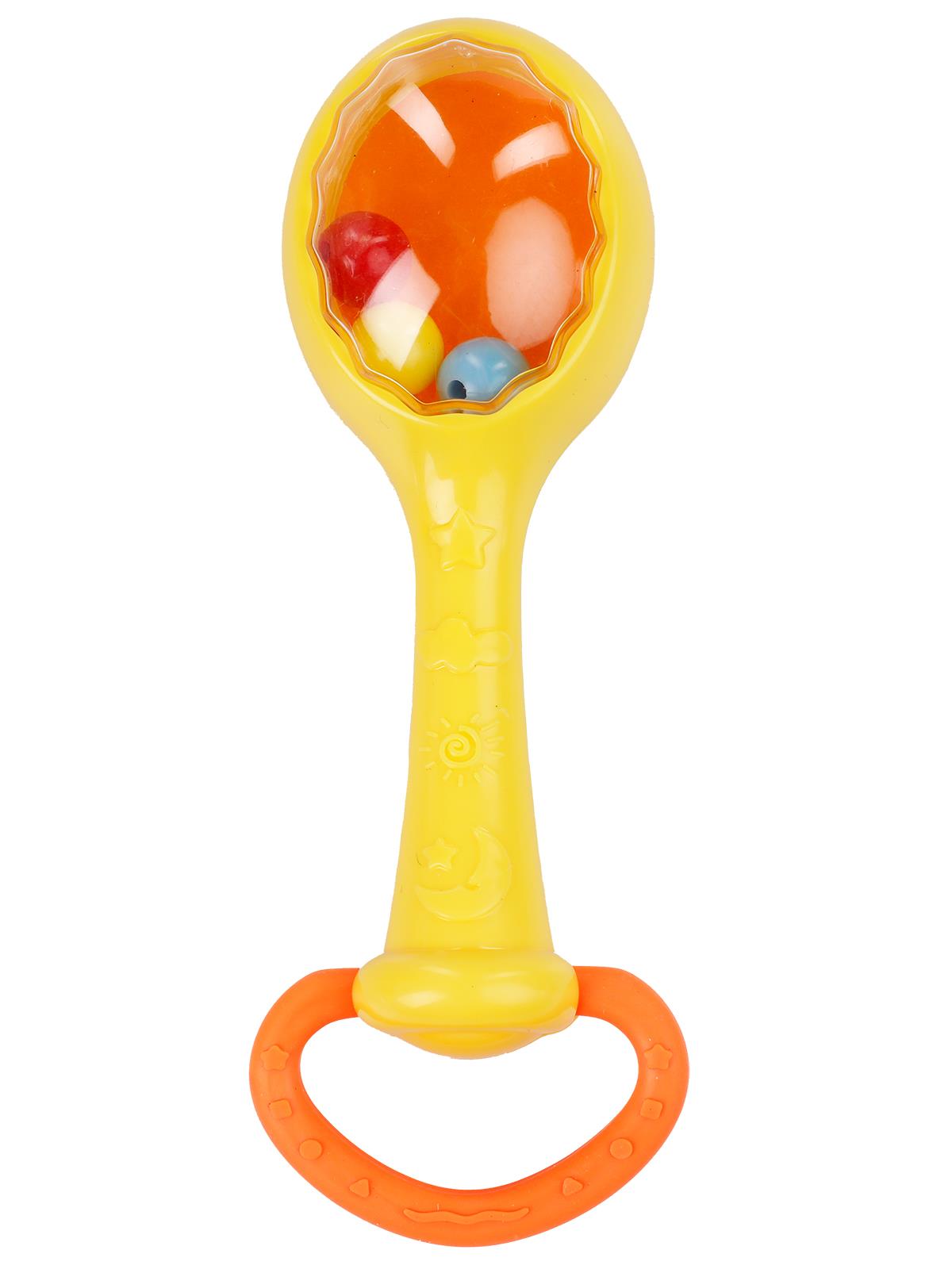 Furkan Toys Marakas Diş Kaşıyıcı Çıngırak Sarı