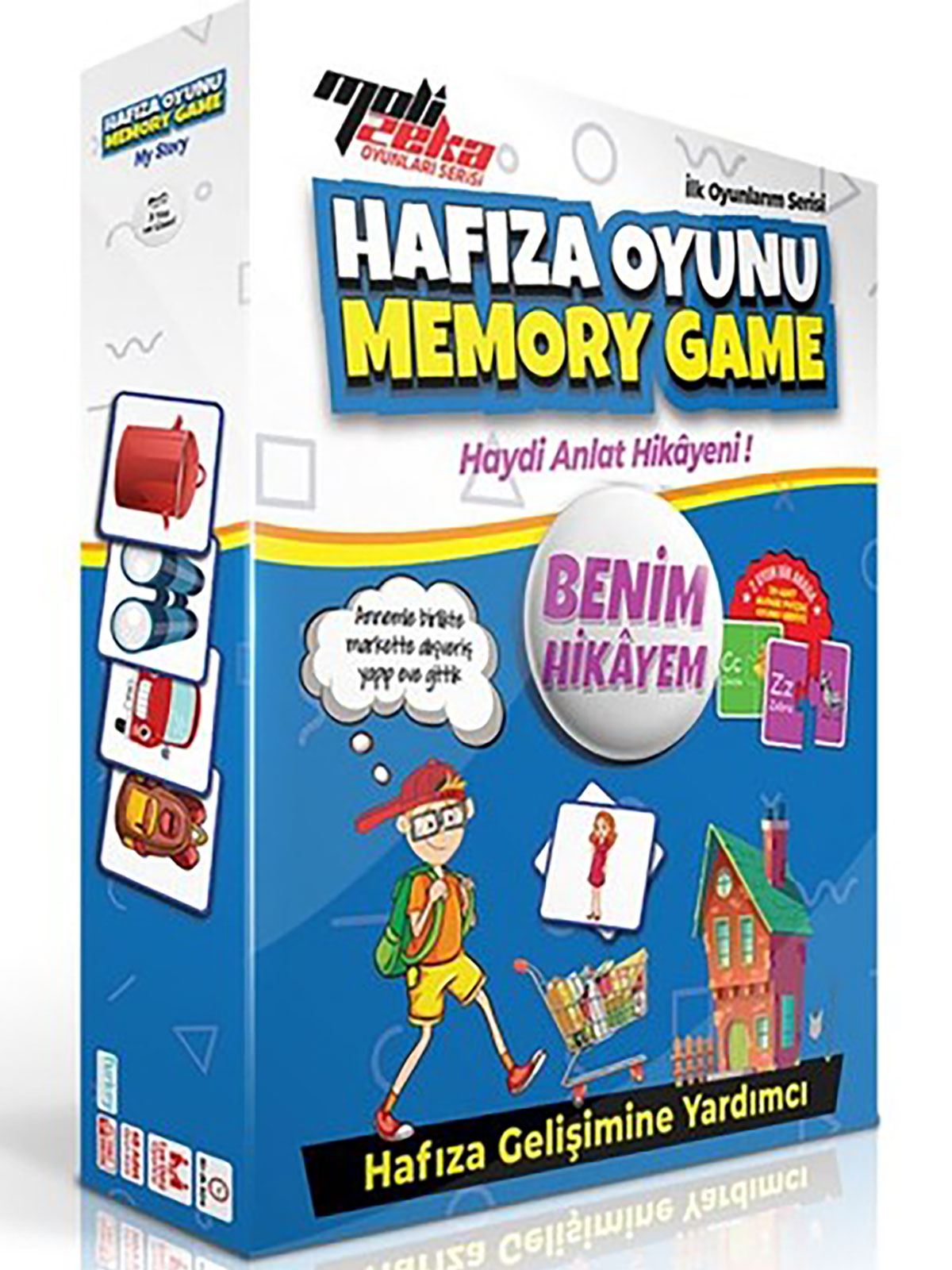 Moli Toys Hafıza Oyunu Benim Hikayem & İlk Harflerim 2 in1