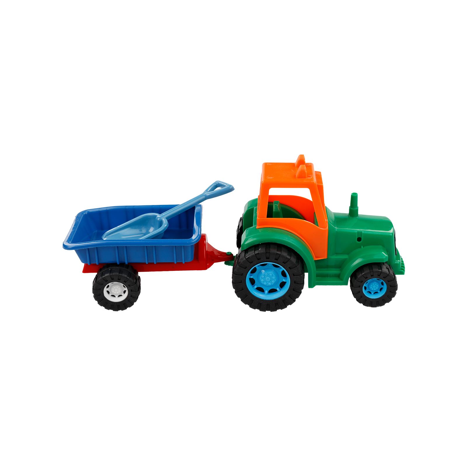 Can Oyuncak Fileli Römorklu Traktör 3+ Yaş Yeşil