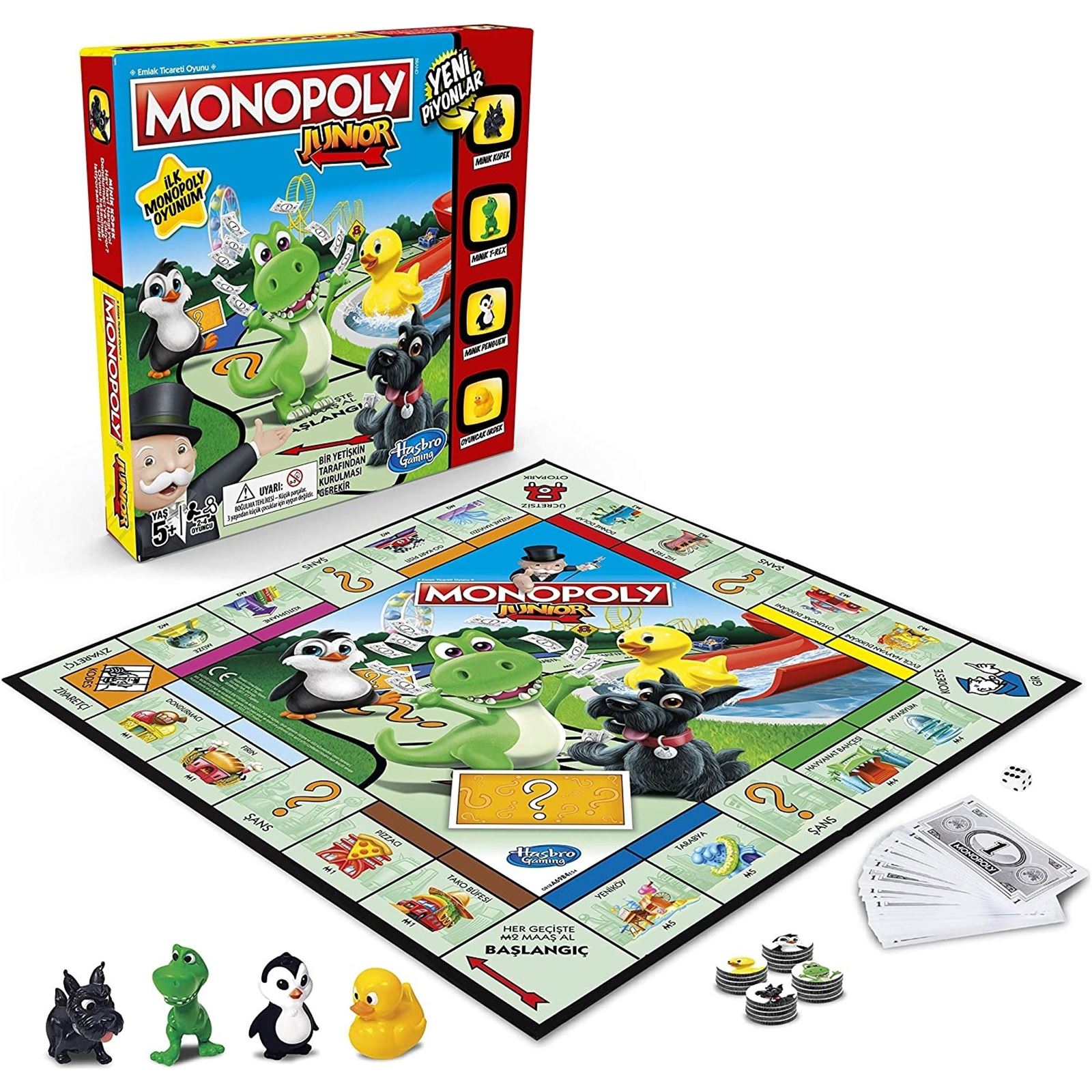 HAS-A6984 Hasbro Monopoly Junıor