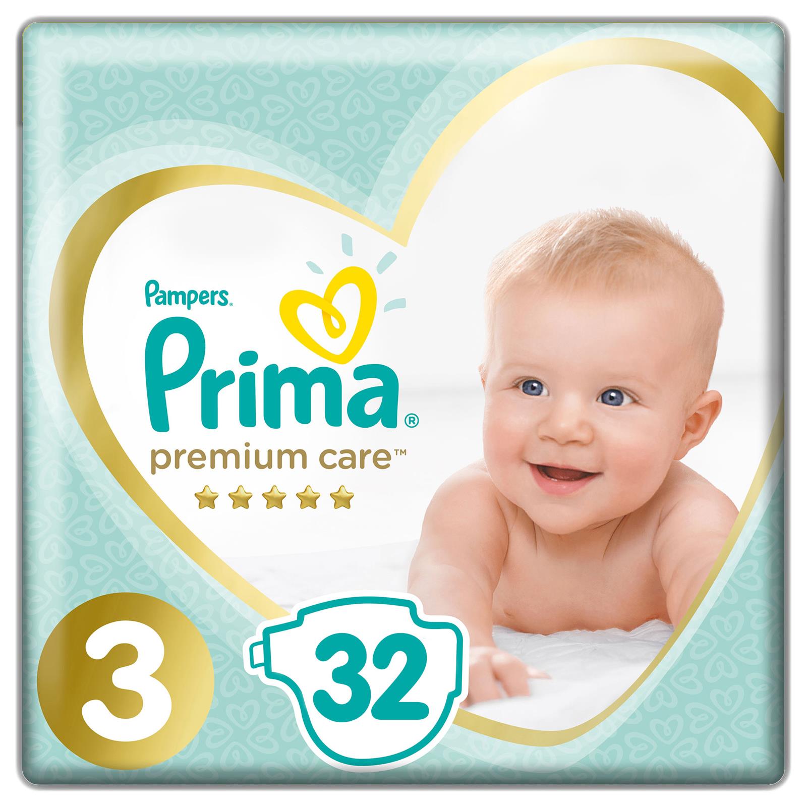 Prima Premium Care Bebek Bezi 3 Beden Midi 32 Adet