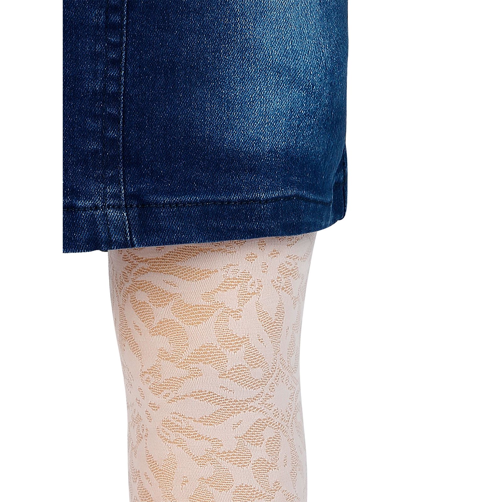 Bella Calze Kız Çocuk Külotlu Çorap 2-13 Yaş Toz Pembe
