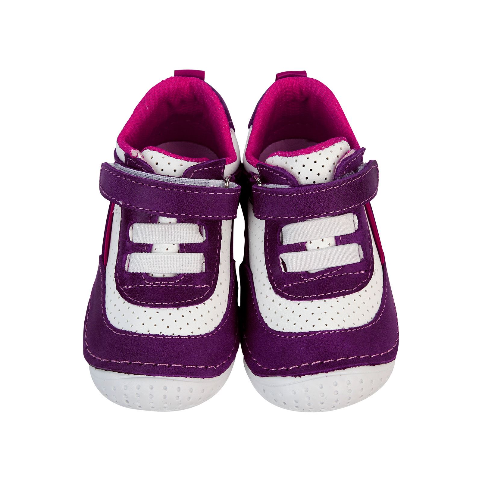 Baby Force Kız Bebek Deri İlkadım Ayakkabısı 18-21 Numara Lila