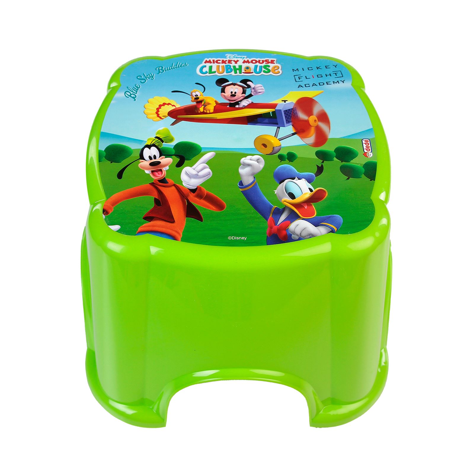 Mickey Mouse Çocuk Taburesi Yeşil