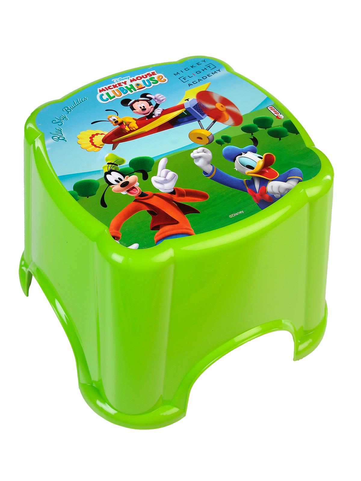 Mickey Mouse Çocuk Taburesi Yeşil