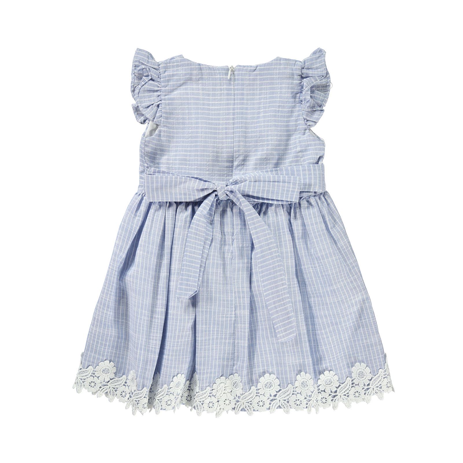 Gamzelim Kız Çocuk Elbise 2-5 Yaş Mavi