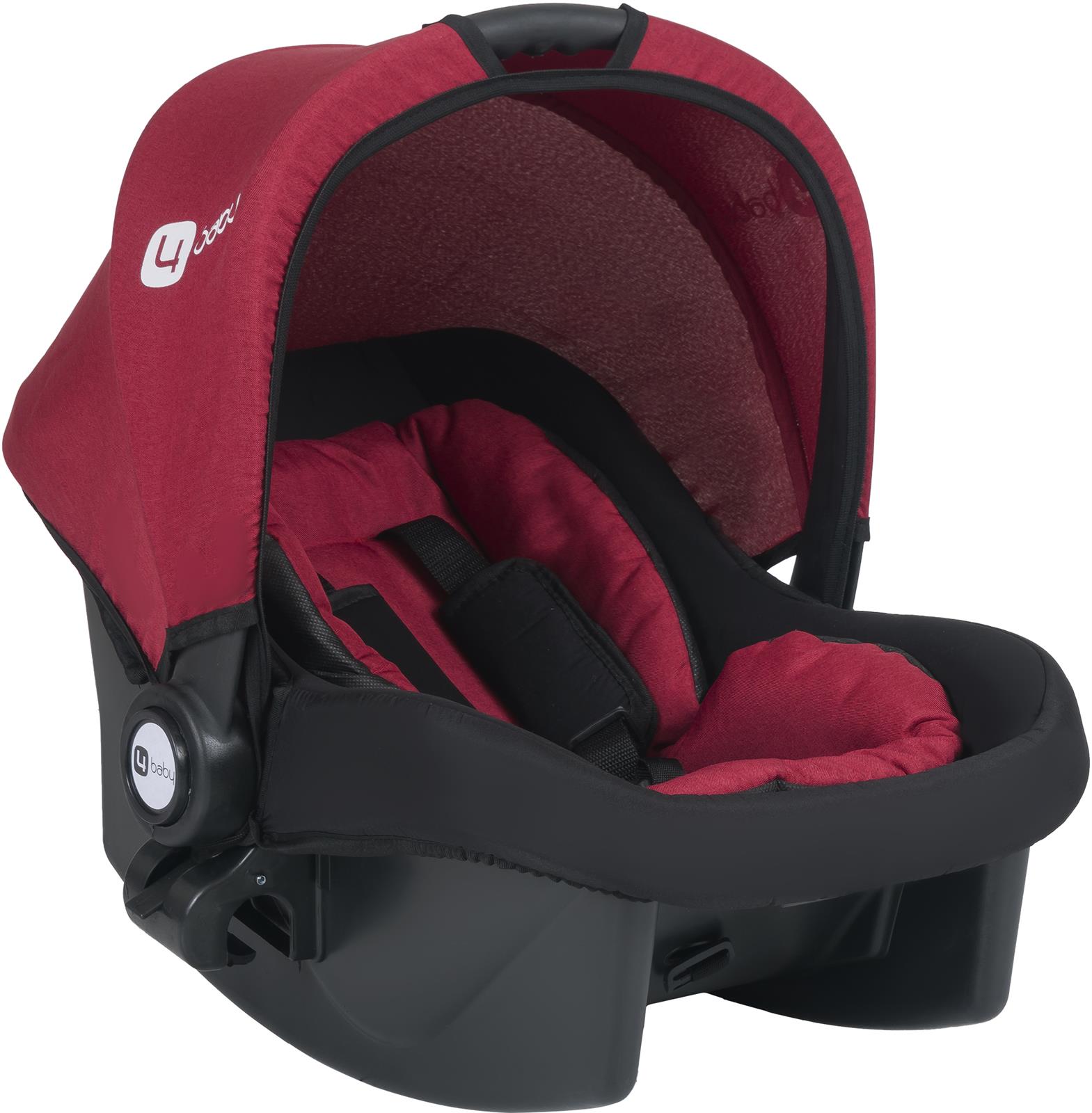 4 Baby Active Travel Sistem Bebek Arabası Kırmızı
