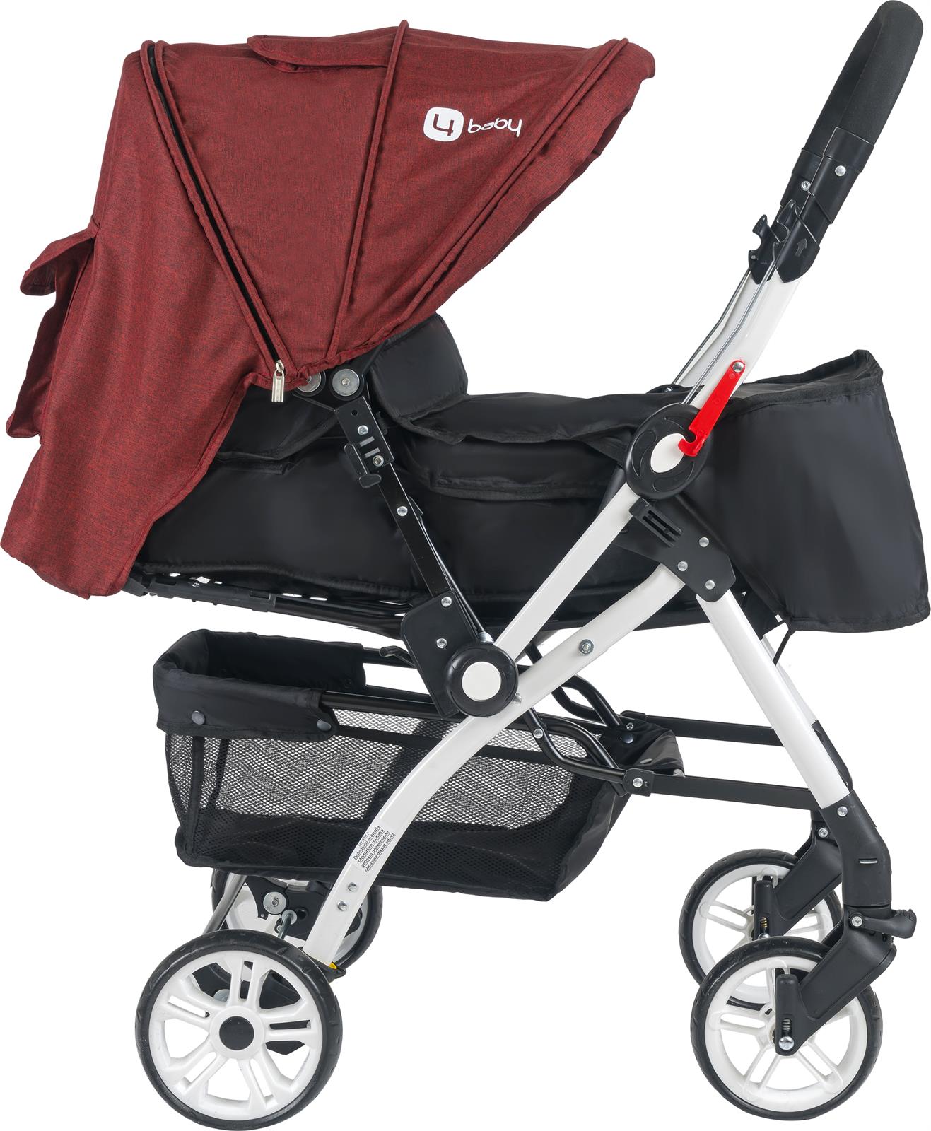 4 Baby Active Travel Sistem Bebek Arabası  Kahverengi