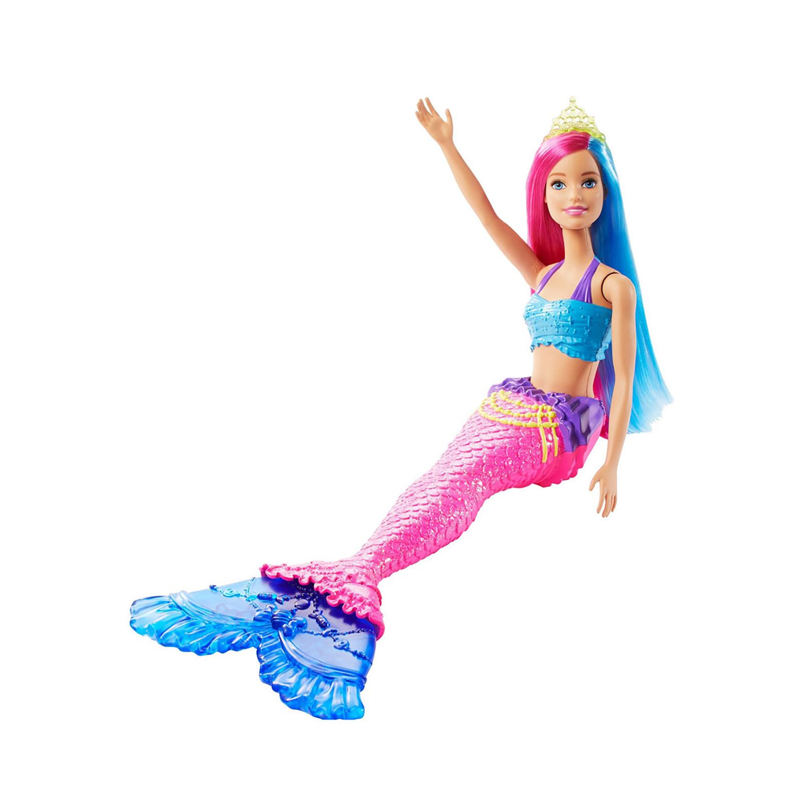 Barbie Dreamtopia Denizkızı Bebekler Mor