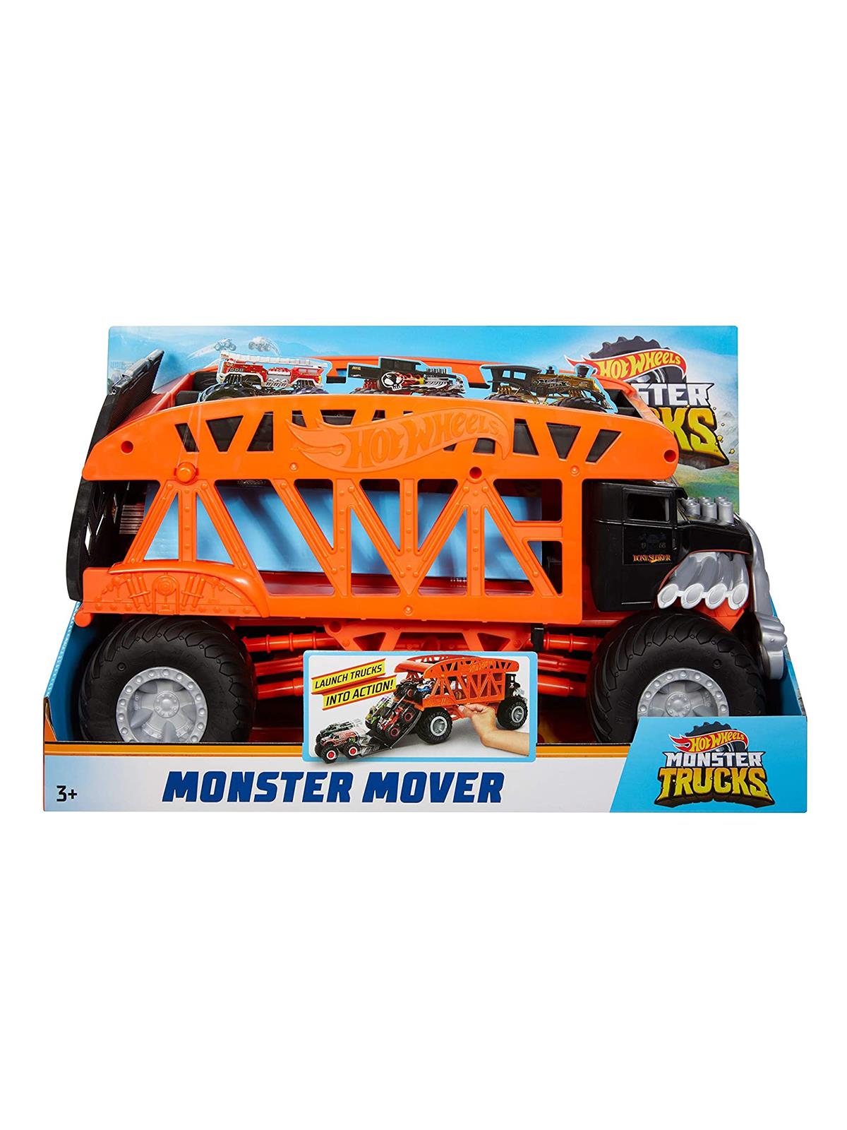 Hot Wheels Monster Trucks Taşıyıcı Kamyon Turuncu