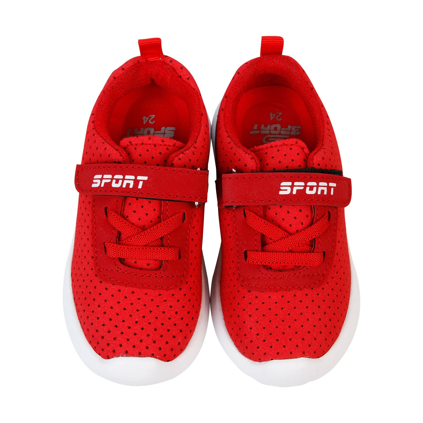 Sport Erkek Çocuk Spor Ayakkabı 21-25 Numara Kırmızı
