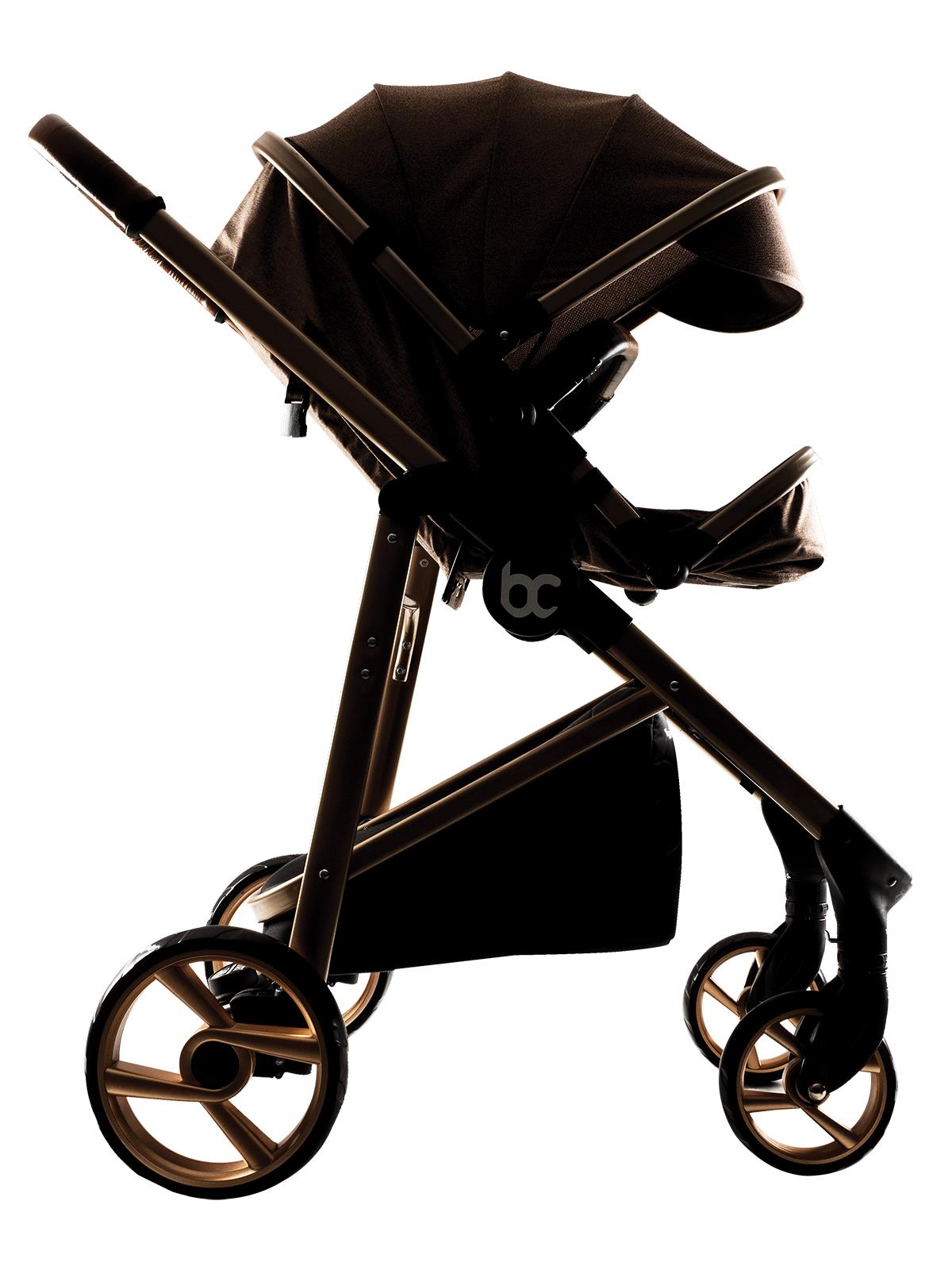 BabyCare Titan Safe Trio Travel Sistem Bebek Arabası Gri Şase Antrasit